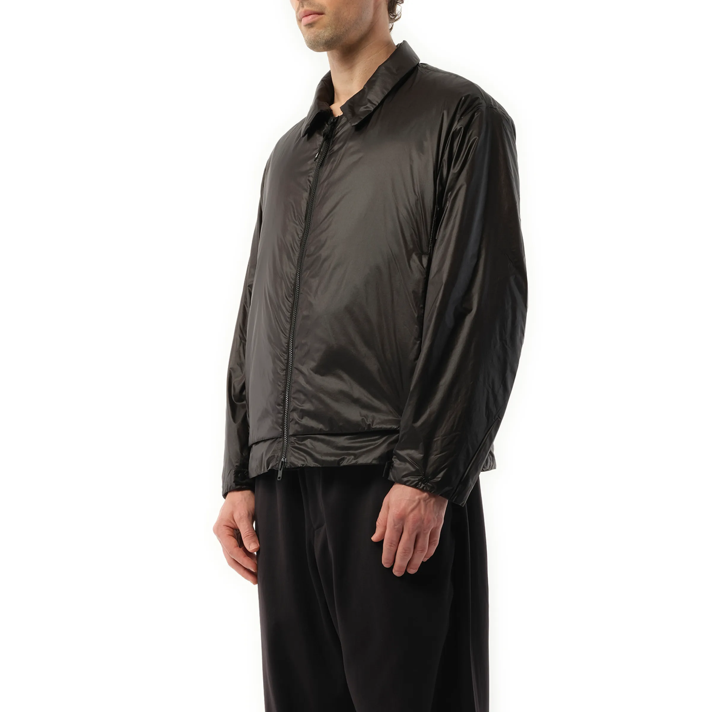 Nylon Liner Jacket in Black sold by MARAIS product image thumbnail 5