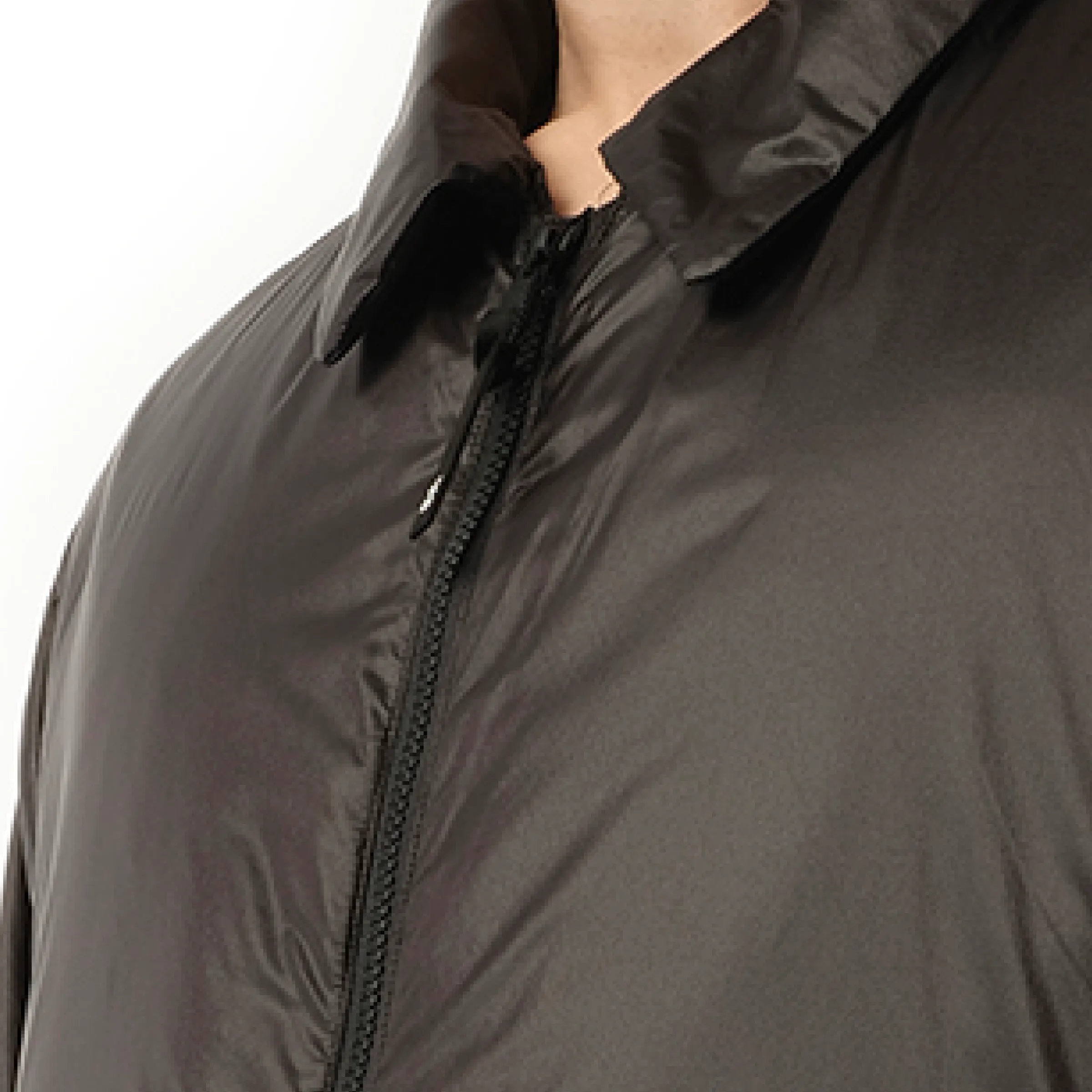 Nylon Liner Jacket in Black sold by MARAIS product image thumbnail 3