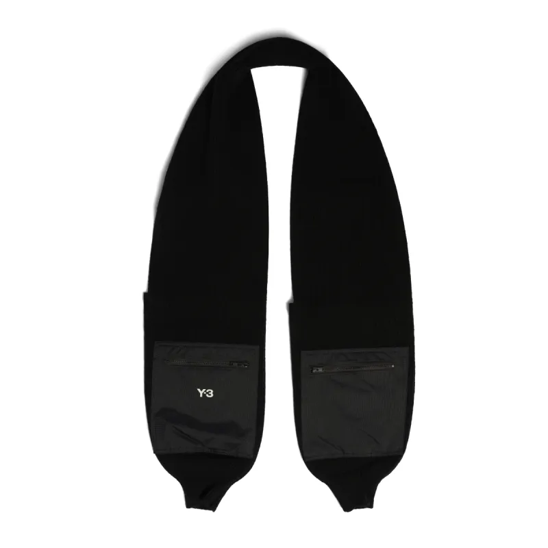 Sleeve Scarf in Black sold by MARAIS