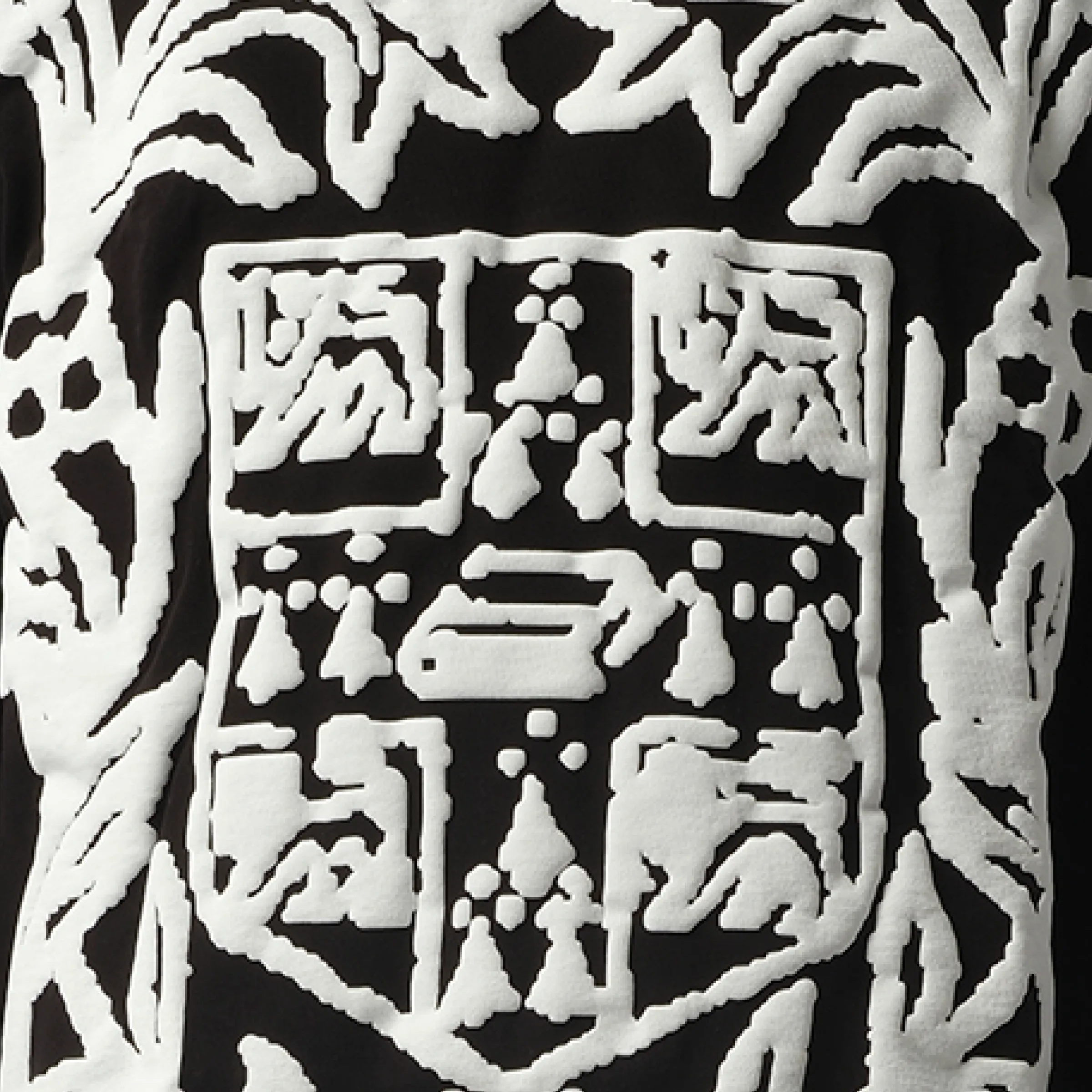 Rhude Long Sleeve T-Shirt in White/Black sold by MARAIS product image thumbnail 3