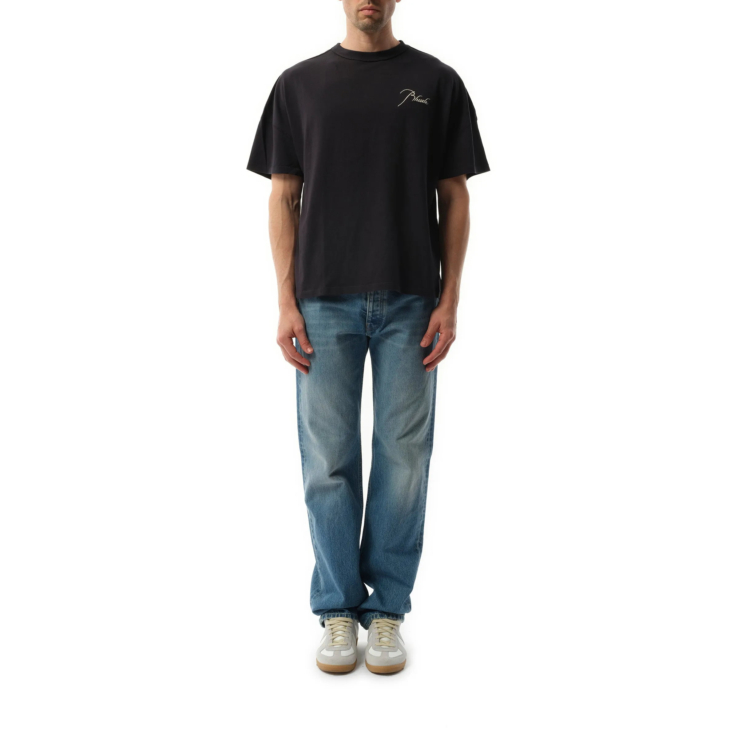 Rhude Reverse T-Shirt in Vintage Black sold by MARAIS product image thumbnail 4