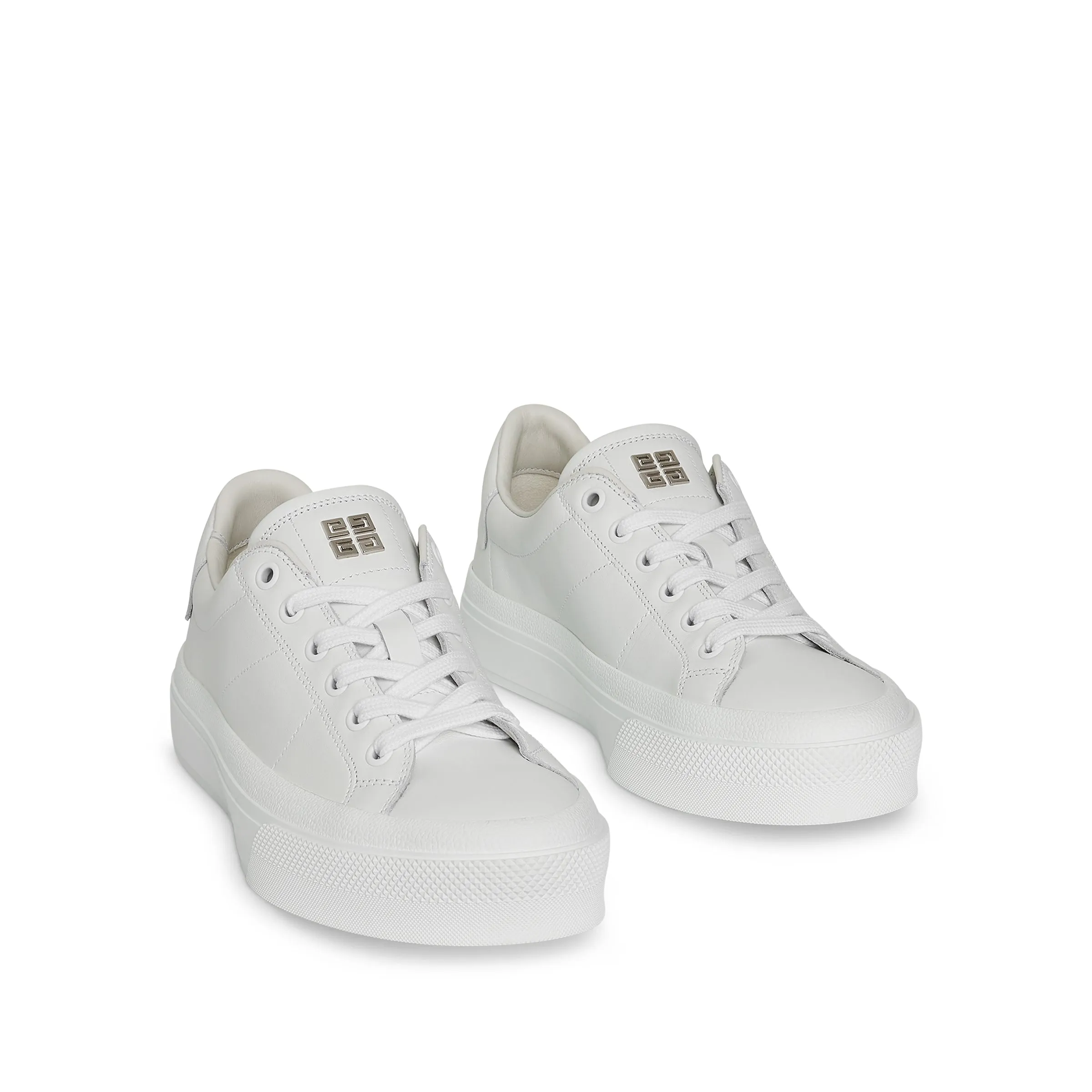 City Sport Sneaker in Calf Leather in White sold by MARAIS product image thumbnail 2