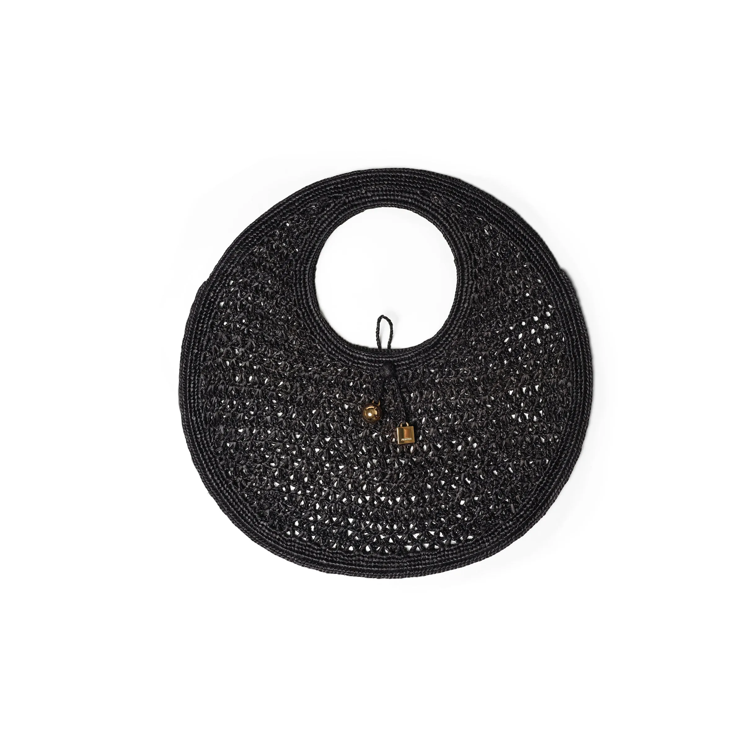 Le Rond Spiaggia Tote Bag in Black sold by MARAIS
