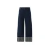 Le De-Nimes Large in Navy/Navy Stripe sold by MARAIS