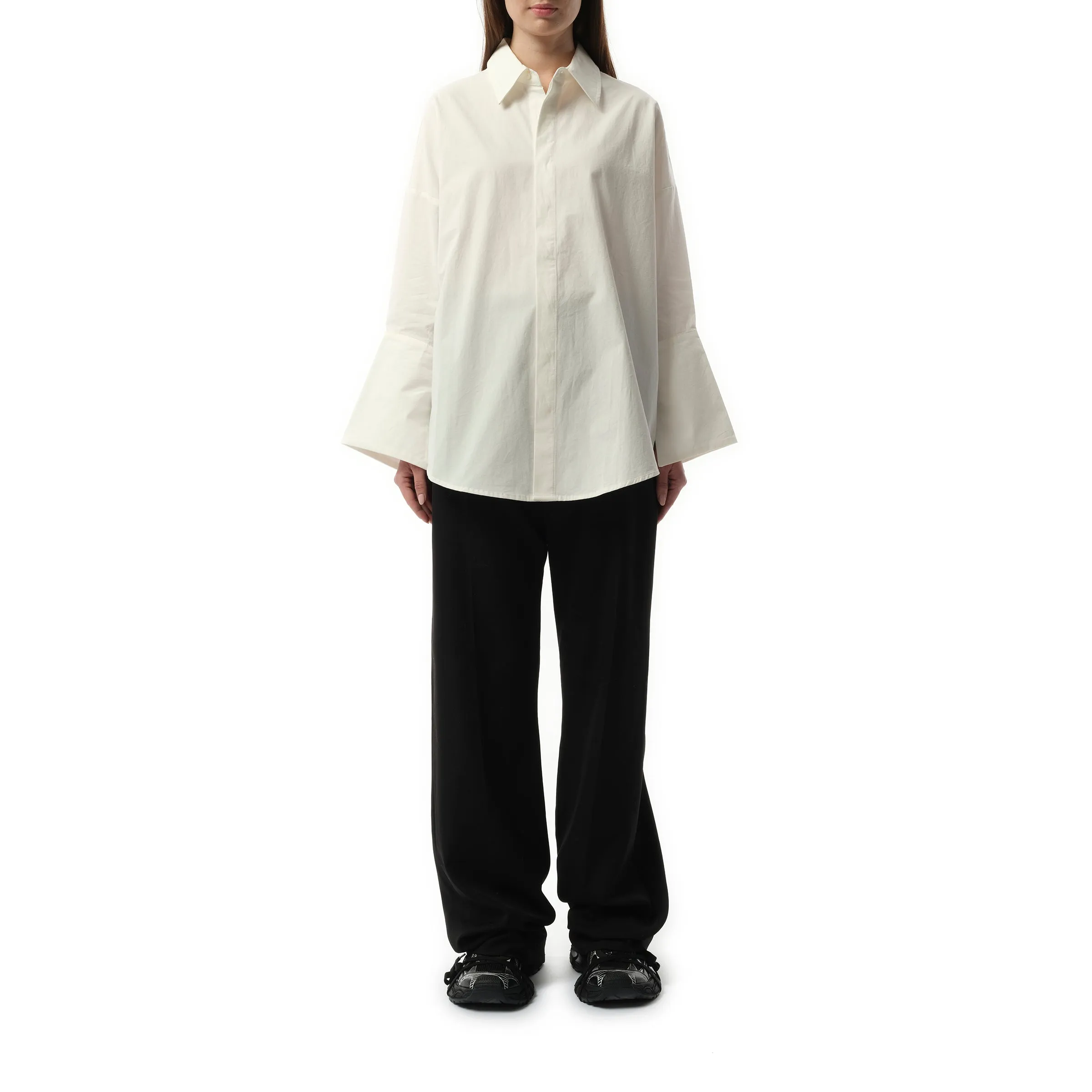 Oversized Shirt in White sold by MARAIS product image thumbnail 4