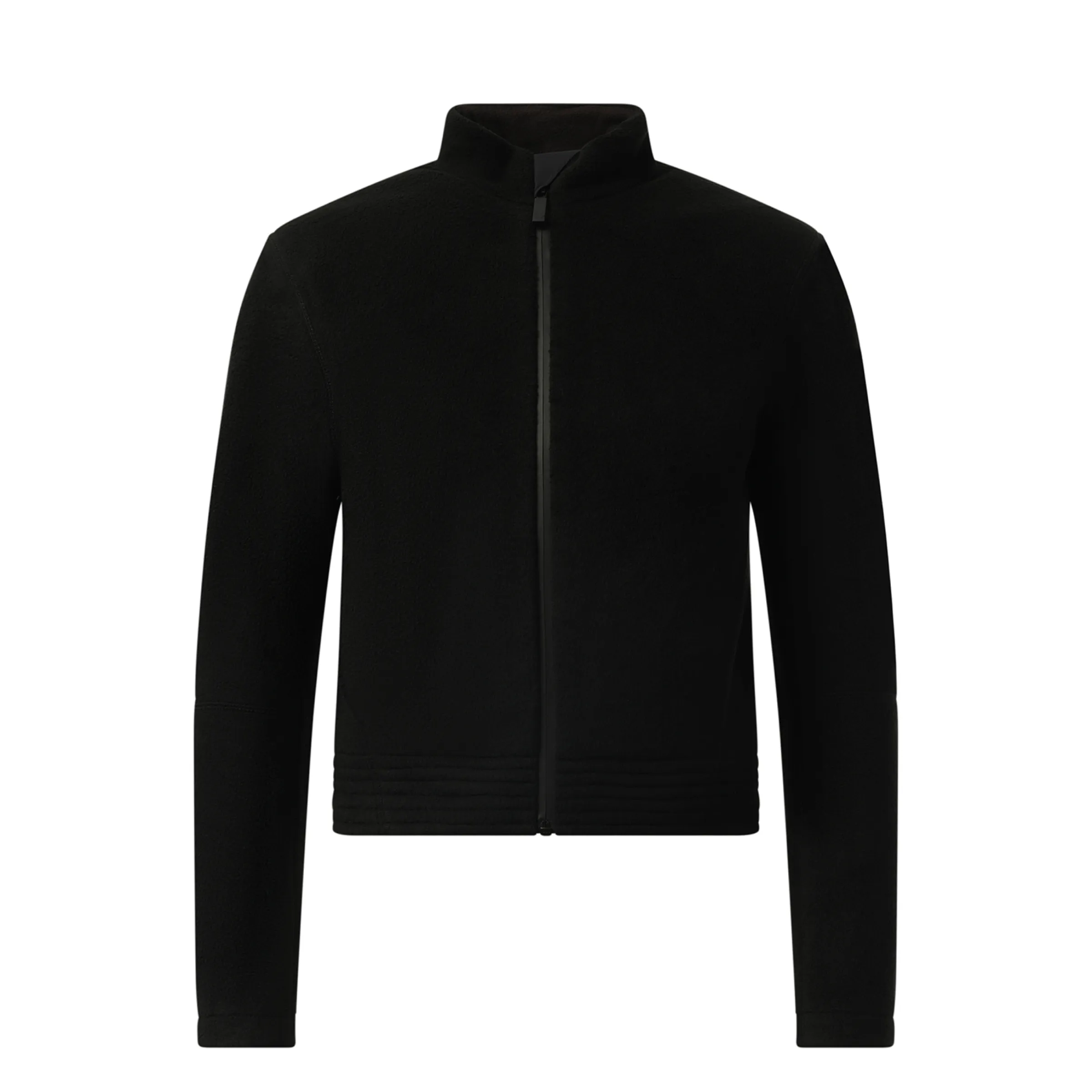 Fleece Zip-Up Jacket in Black sold by MARAIS product image thumbnail 2