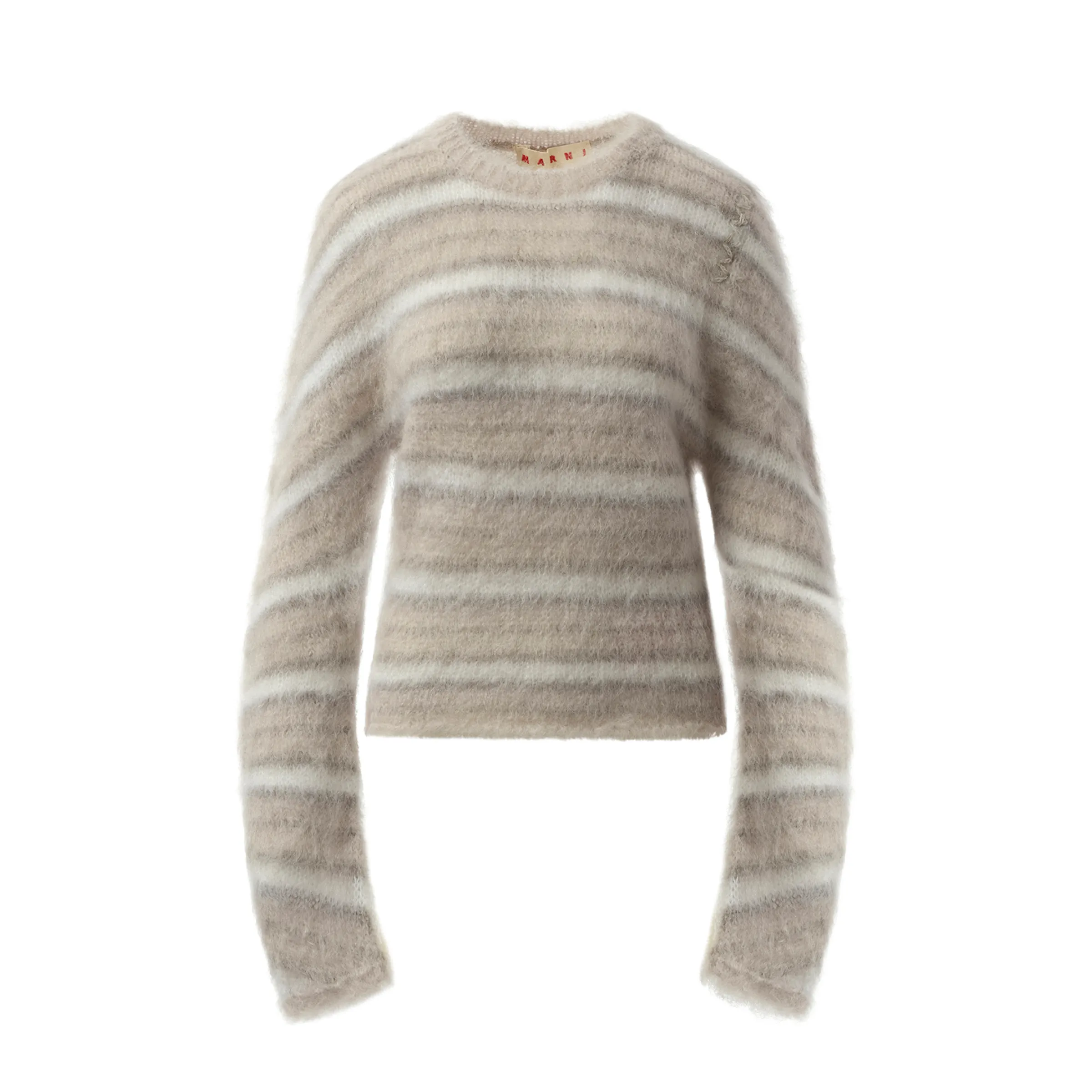 Fuzzy Wuzzy Brushed Sweater in Tonic sold by MARAIS product image thumbnail 2