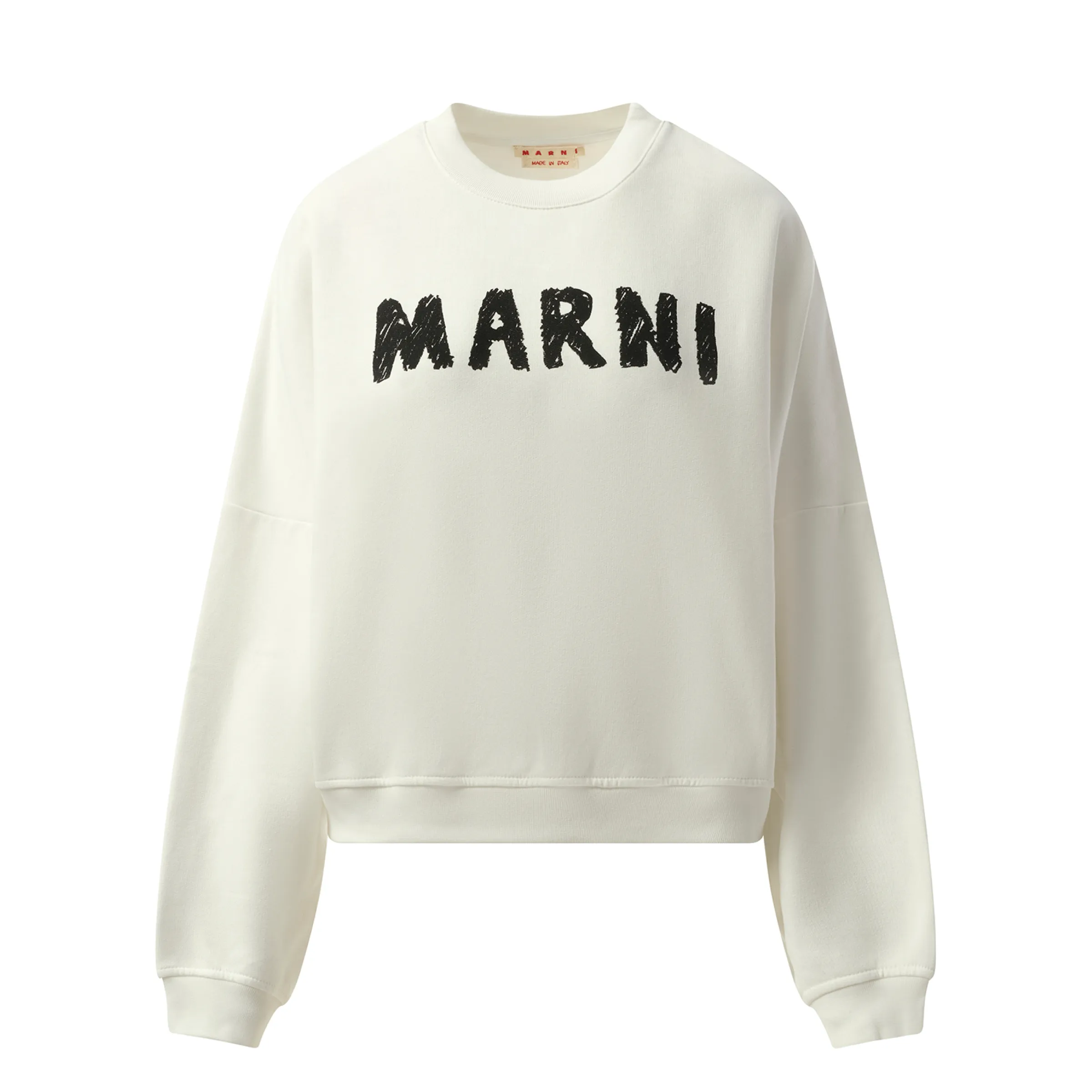 Logo Sweatshirt in Natural White sold by MARAIS product image thumbnail 2