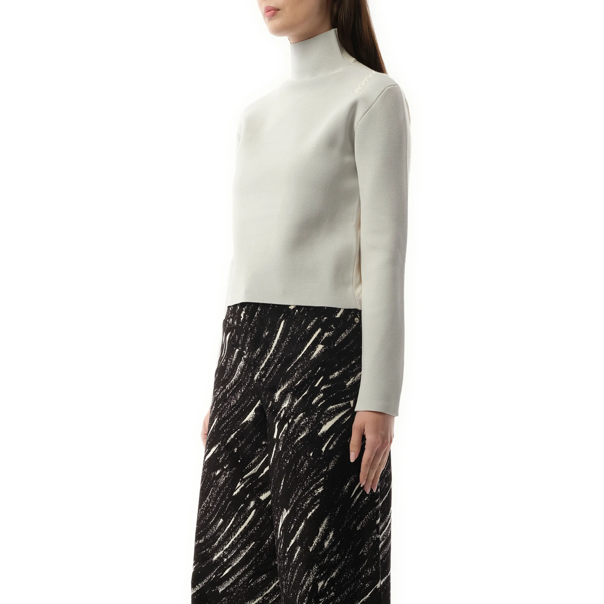 Turtleneck Sweater in Tonic sold by MARAIS product image thumbnail 5