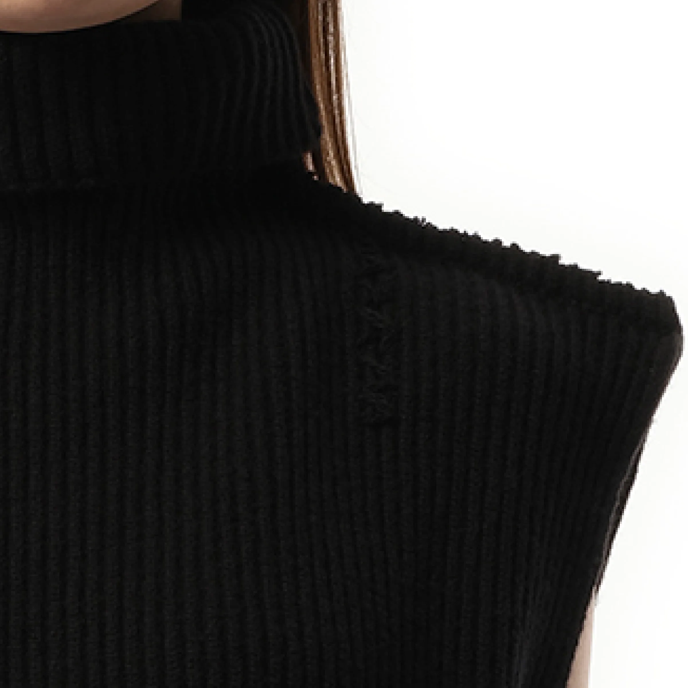 Sleeveless Turtleneck Sweater in Black sold by MARAIS product image thumbnail 3