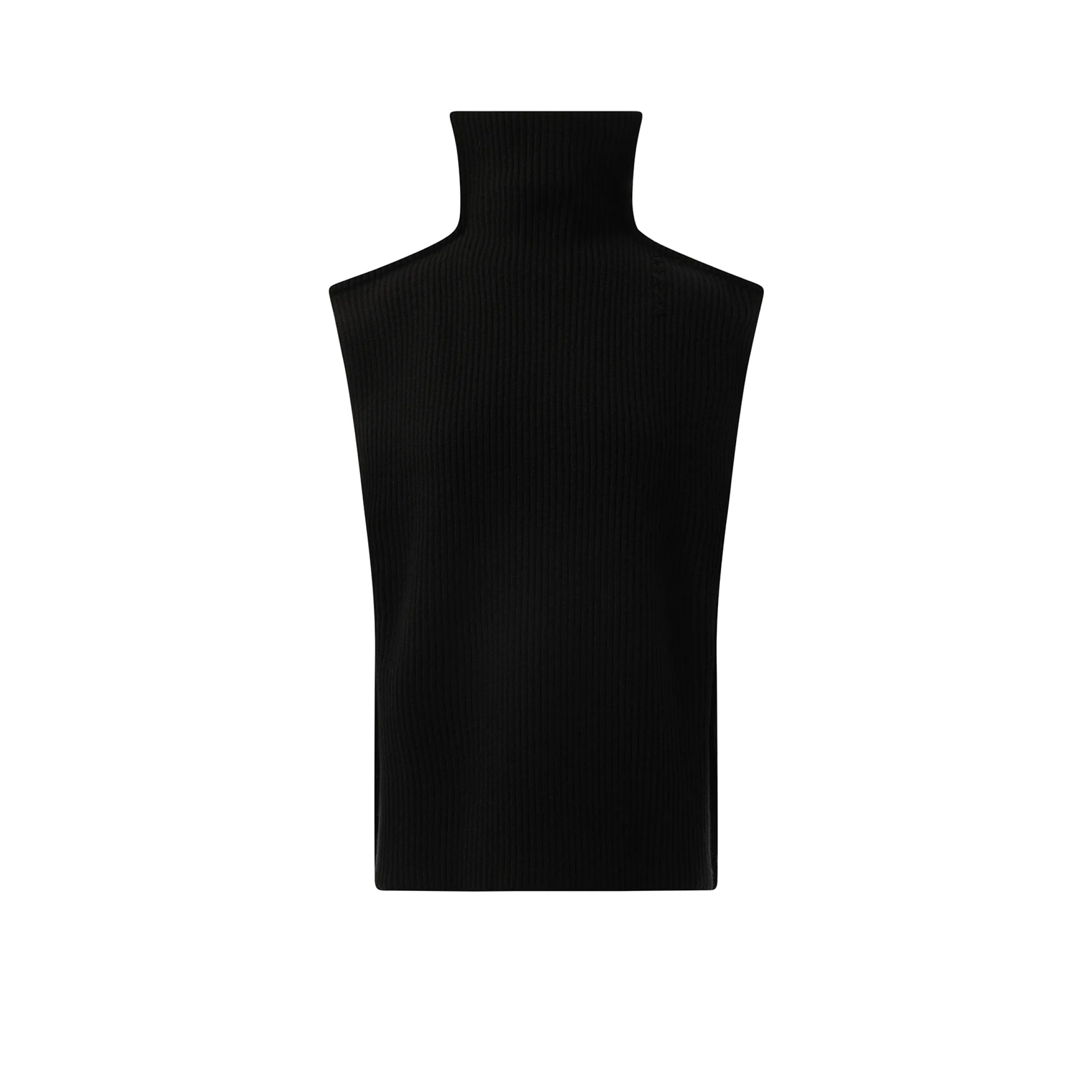 Sleeveless Turtleneck Sweater in Black sold by MARAIS product image thumbnail 2