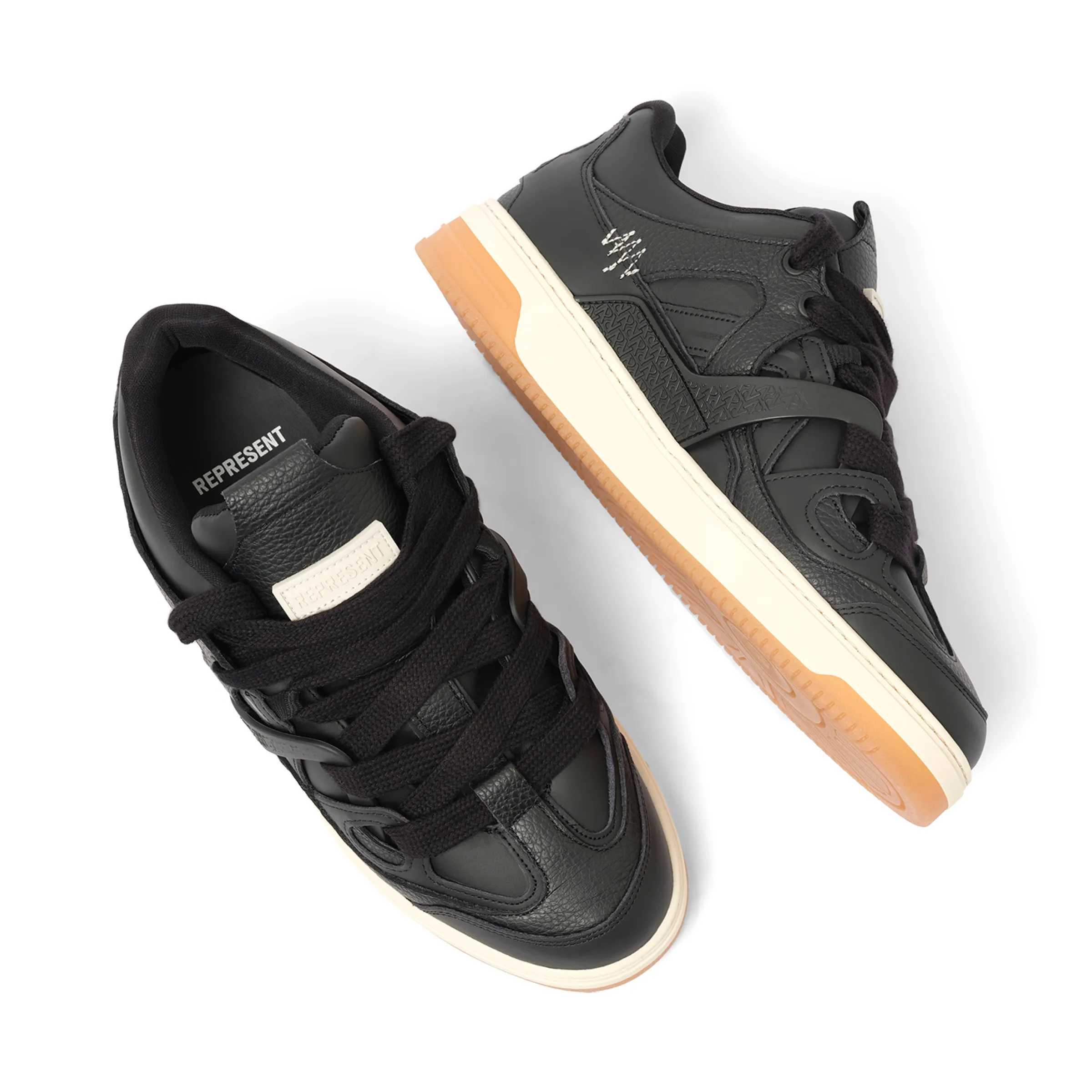 Bully Sneaker in Black/Gum sold by MARAIS product image thumbnail 4