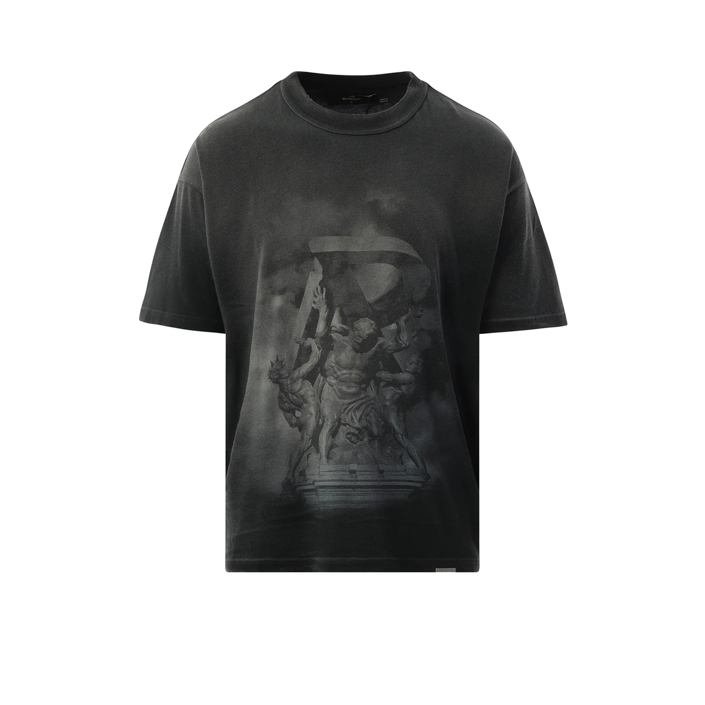 Atlas T-Shirt in Stained Black sold by MARAIS product image thumbnail 2