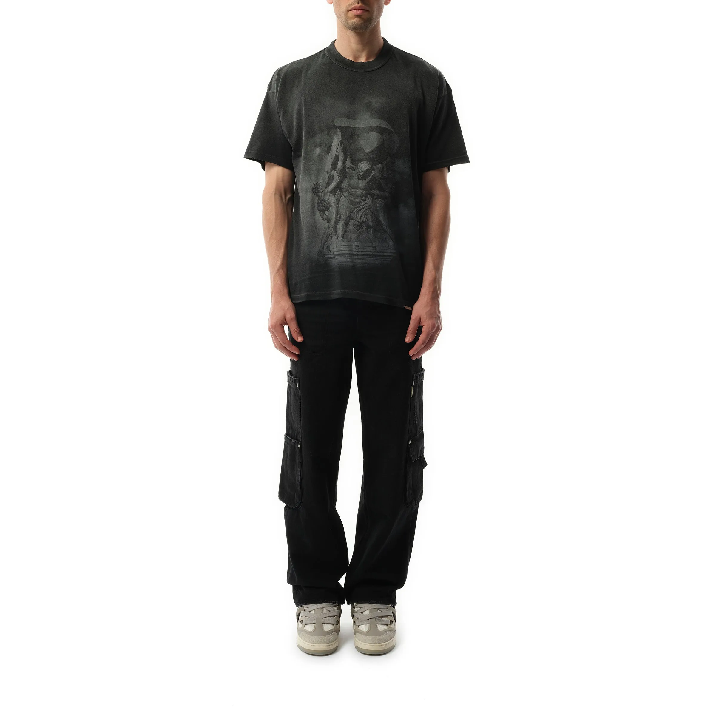 Atlas T-Shirt in Stained Black sold by MARAIS product image thumbnail 4