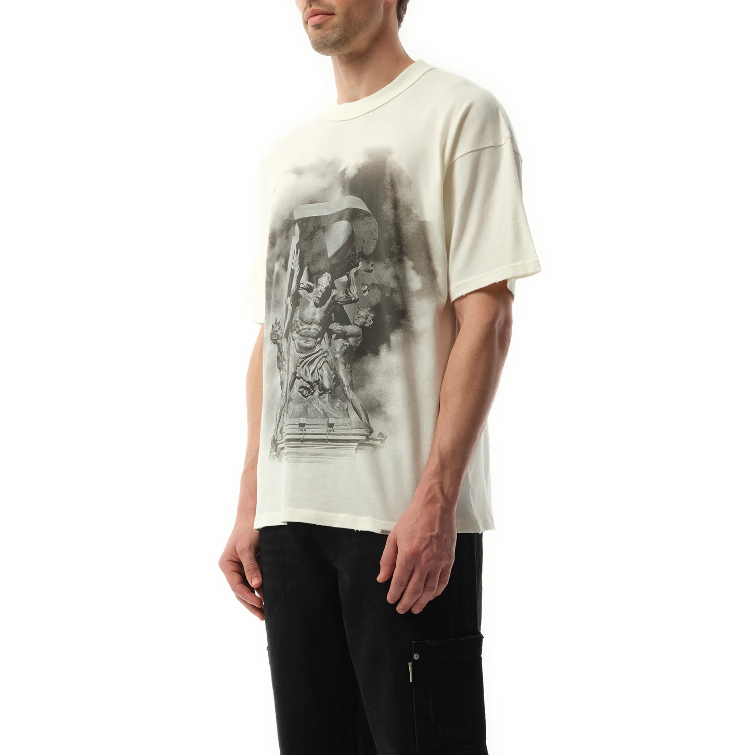 Atlas T-Shirt in Flat White sold by MARAIS product image thumbnail 5