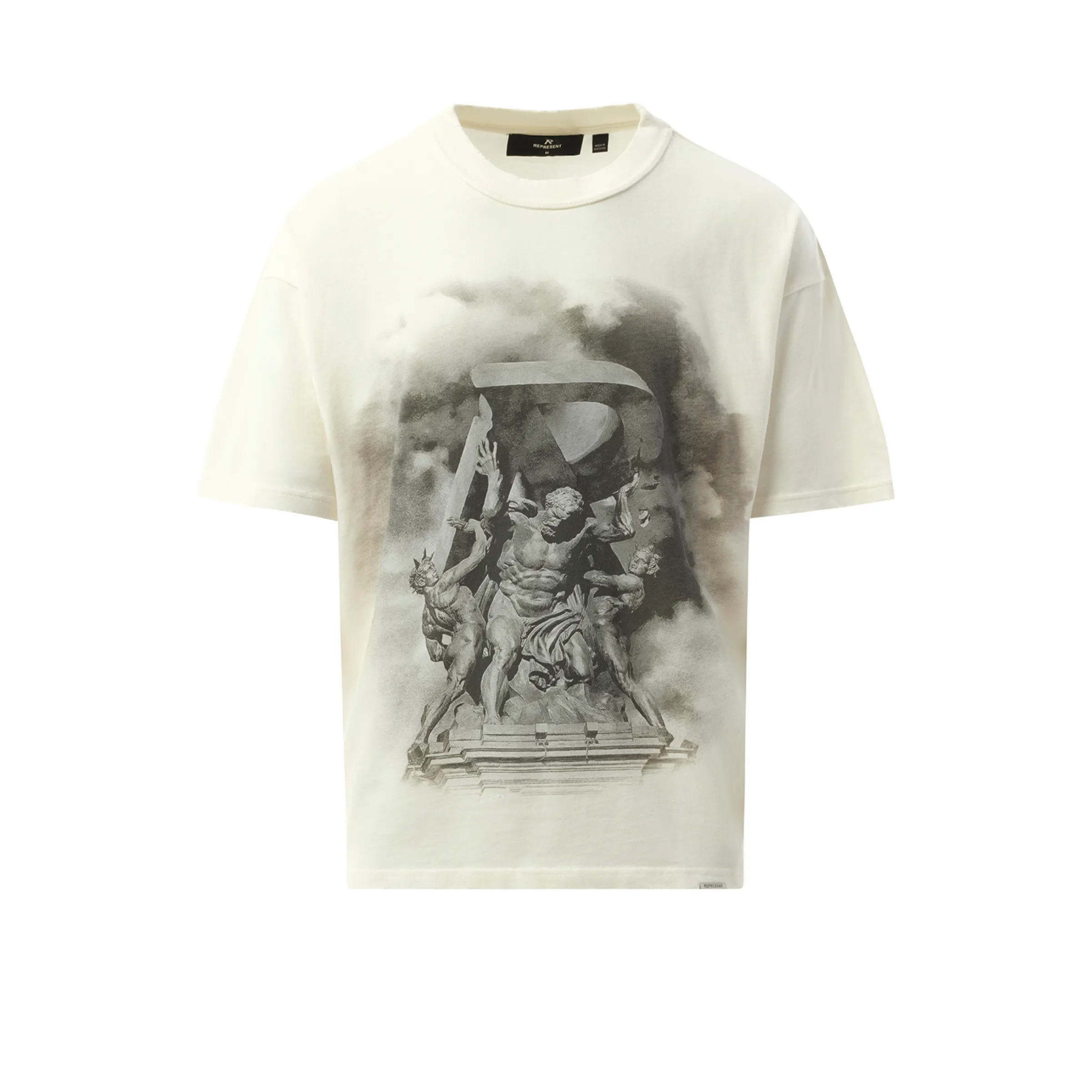 Atlas T-Shirt in Flat White sold by MARAIS product image thumbnail 2