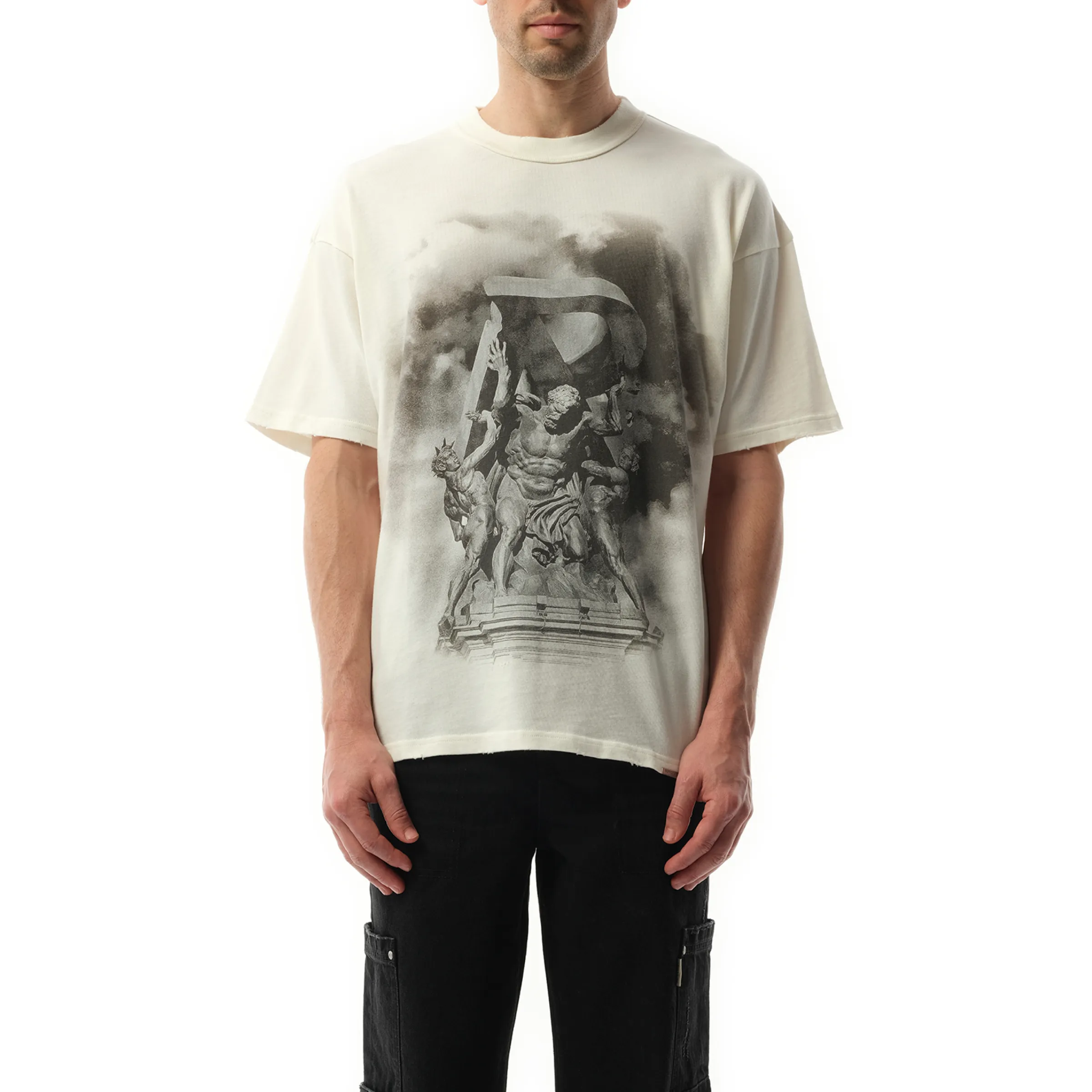 Atlas T-Shirt in Flat White sold by MARAIS