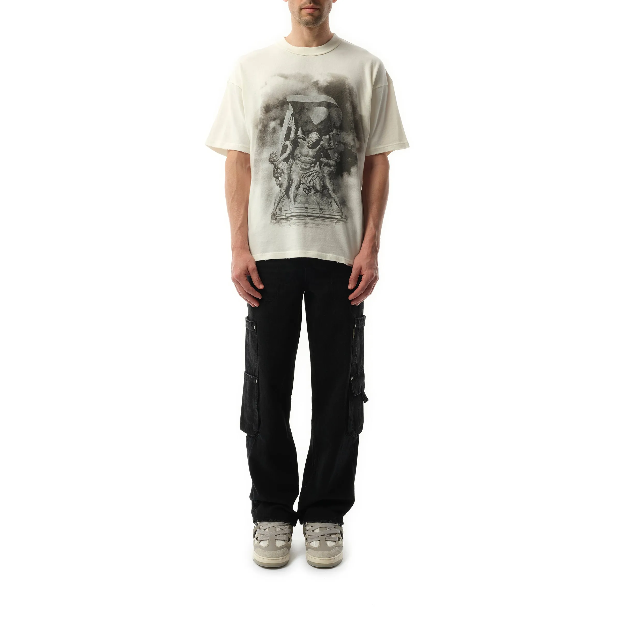 Atlas T-Shirt in Flat White sold by MARAIS product image thumbnail 4