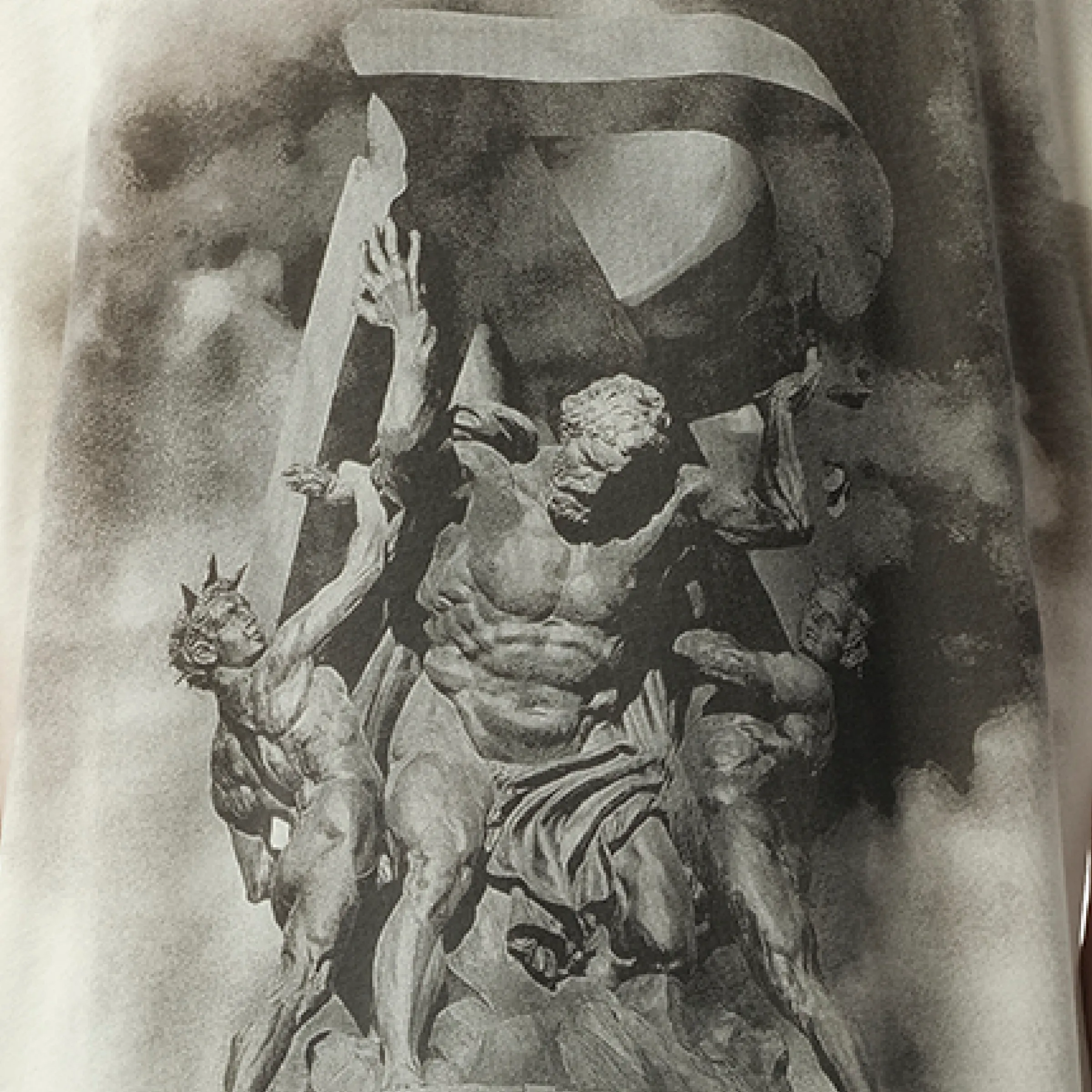 Atlas T-Shirt in Flat White sold by MARAIS product image thumbnail 3