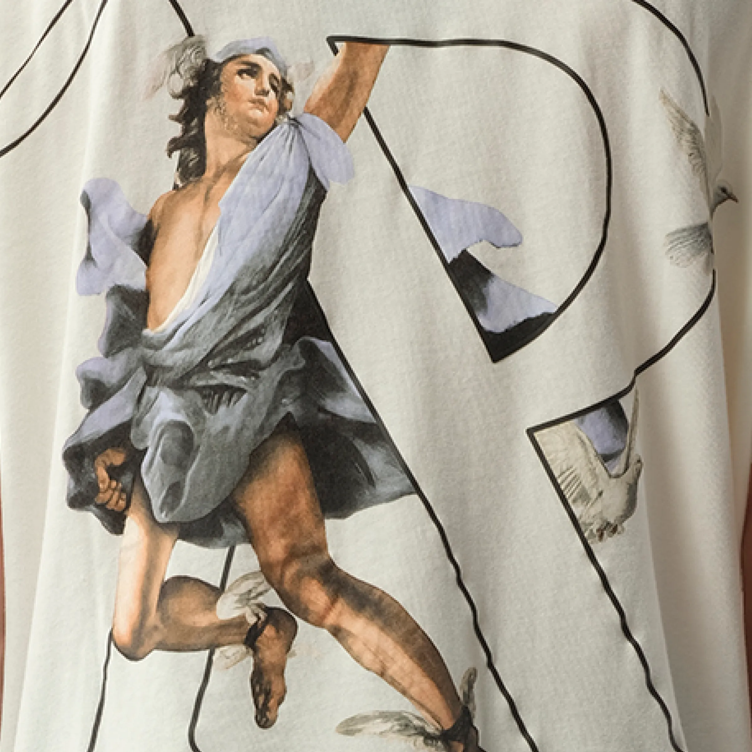 Hermes T-Shirt in Flat White sold by MARAIS product image thumbnail 3