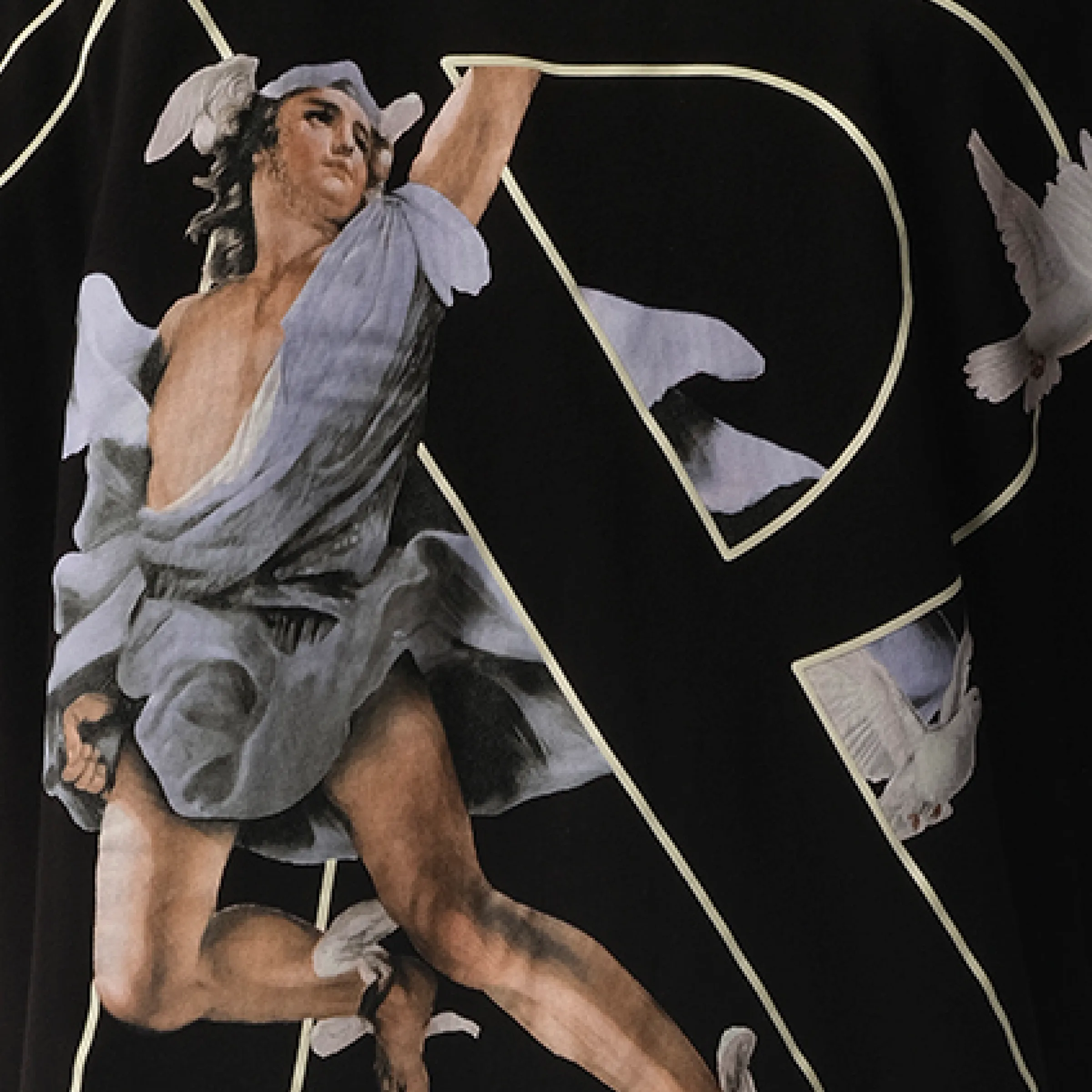 Hermes T-Shirt in Jet Black sold by MARAIS product image thumbnail 3