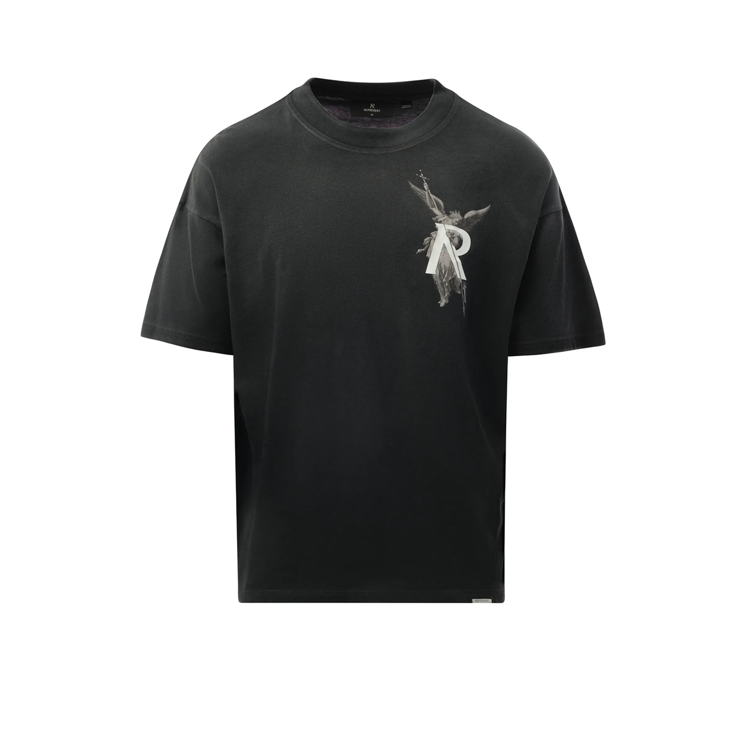 Archangel T-Shirt in Stained Black sold by MARAIS product image thumbnail 2