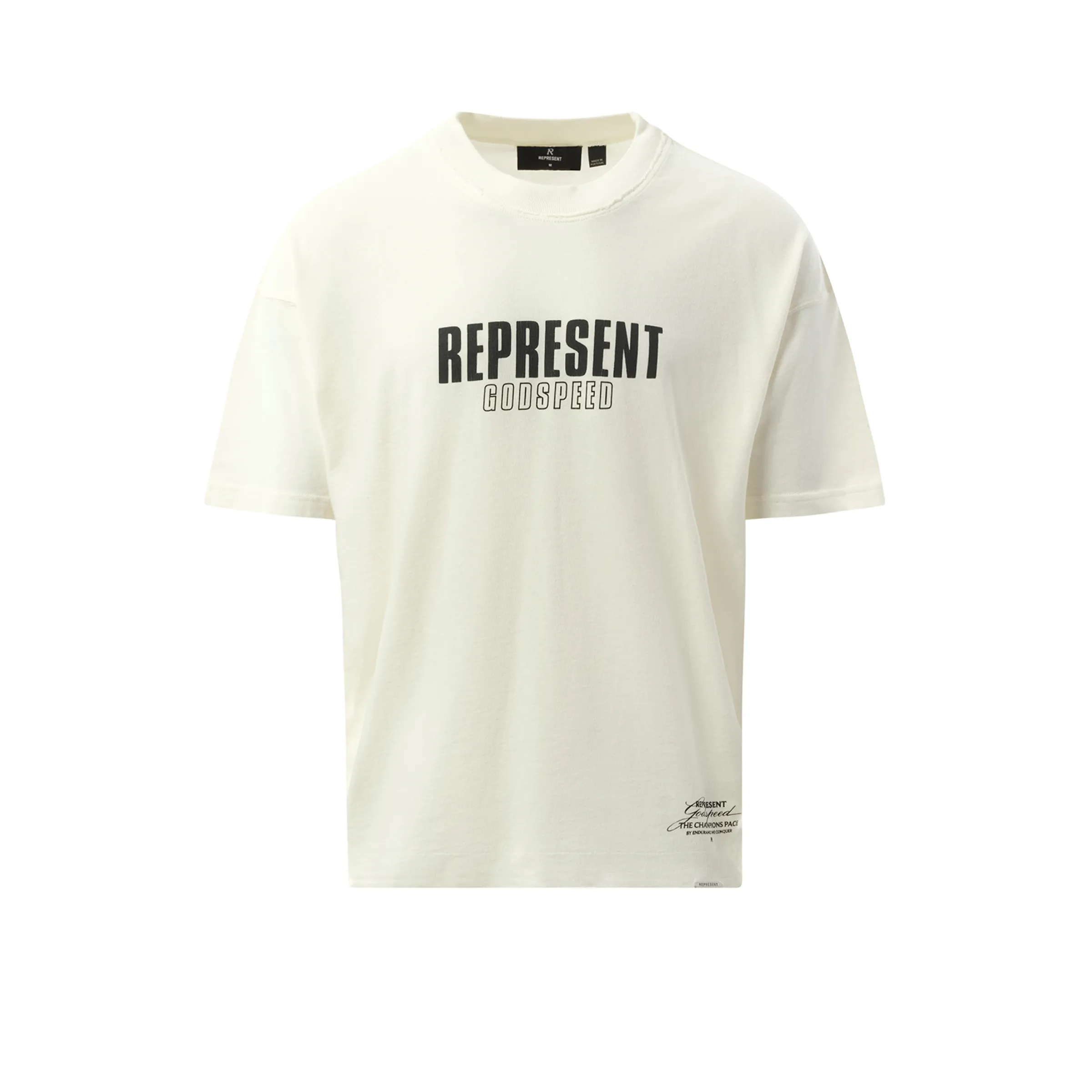 Godspeed T-Shirt Flat White sold by MARAIS product image thumbnail 2