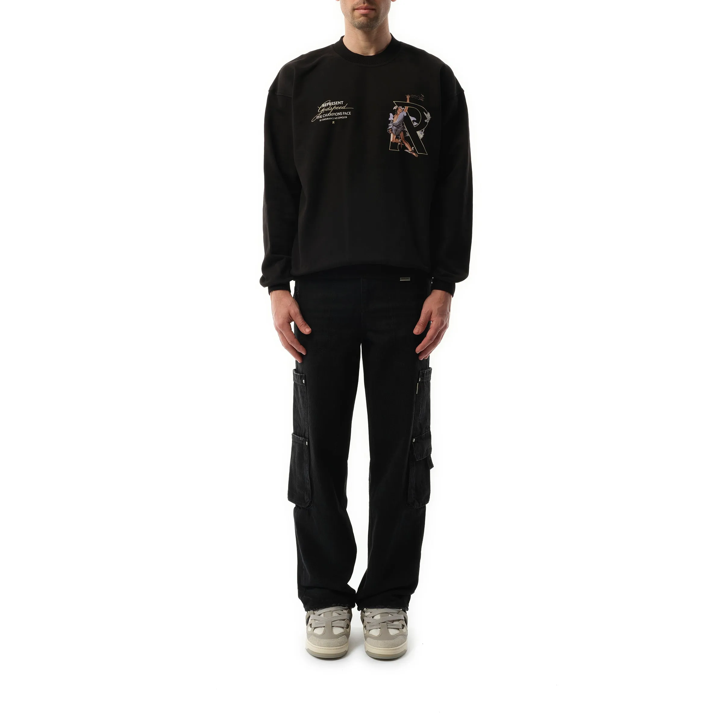 Hermes Sweatshirt in Jet Black sold by MARAIS product image thumbnail 4