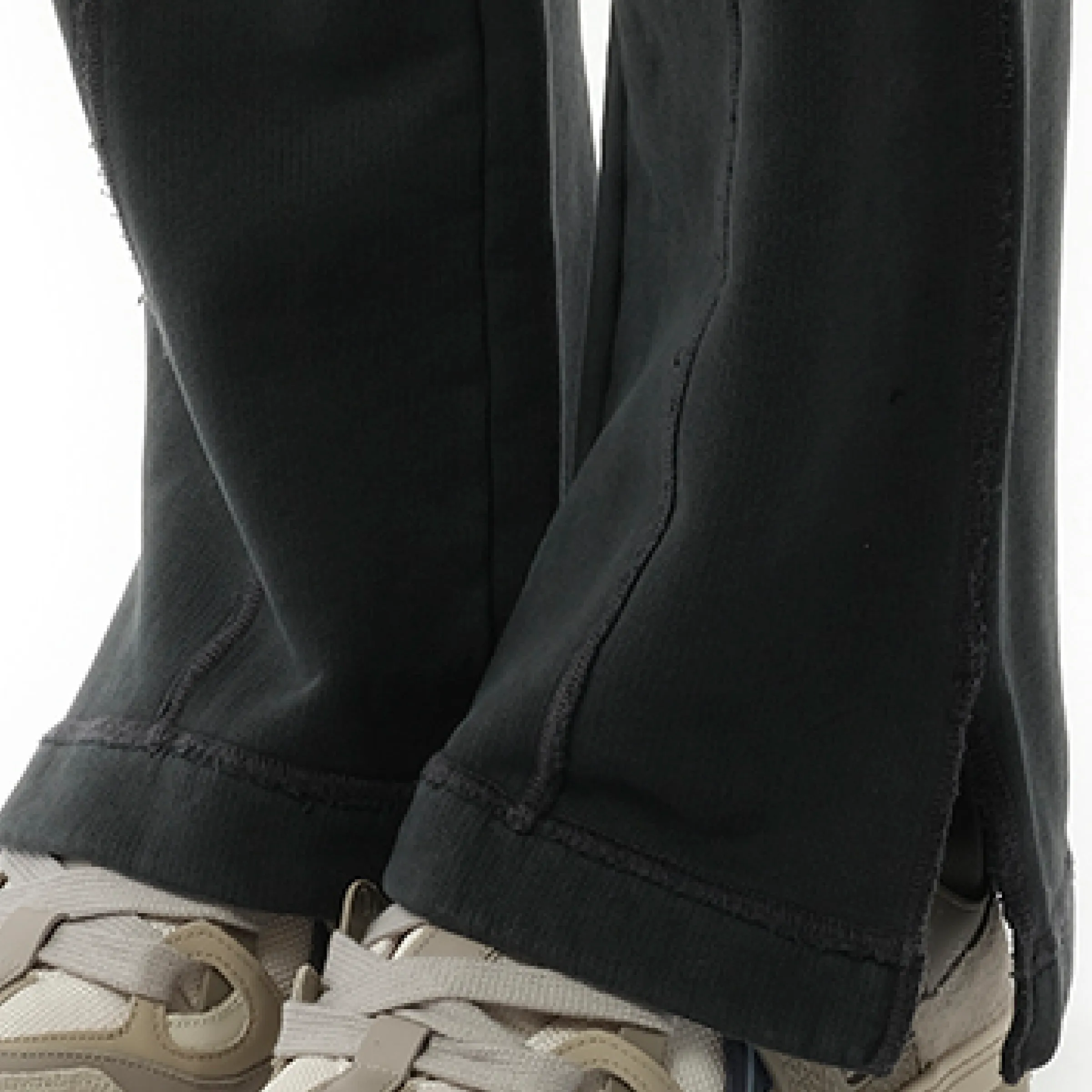 Step Hem Sweatpants in Stained Black sold by MARAIS product image thumbnail 3