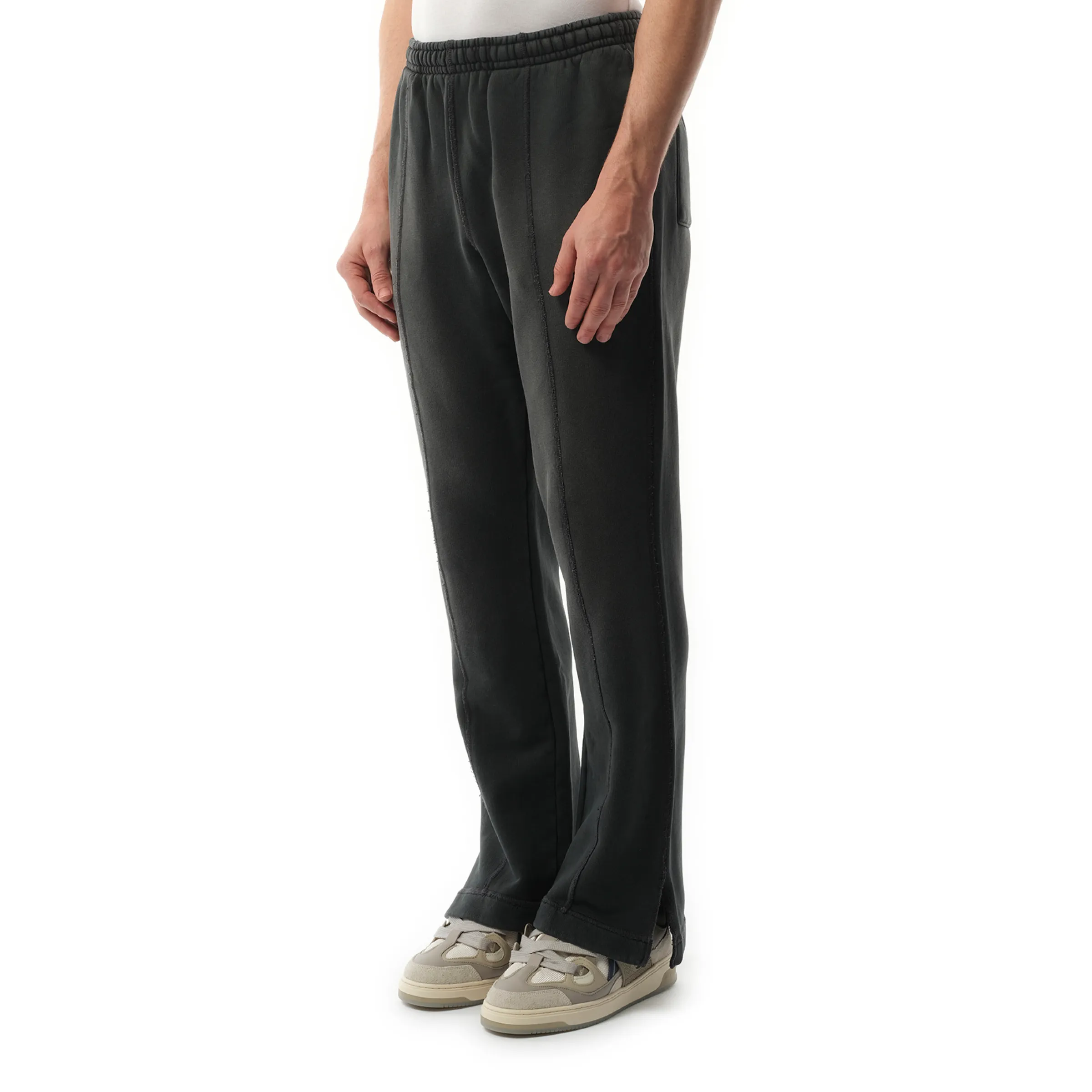 Step Hem Sweatpants in Stained Black sold by MARAIS product image thumbnail 5