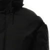 Layered Hooded Puffer in Jet Black sold by MARAIS