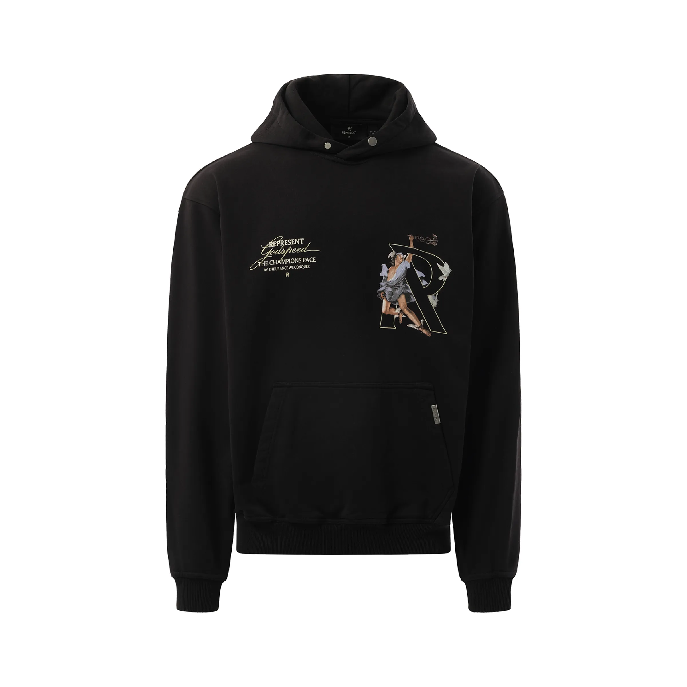 Hermes Hoodie in Jet Black sold by MARAIS product image thumbnail 2