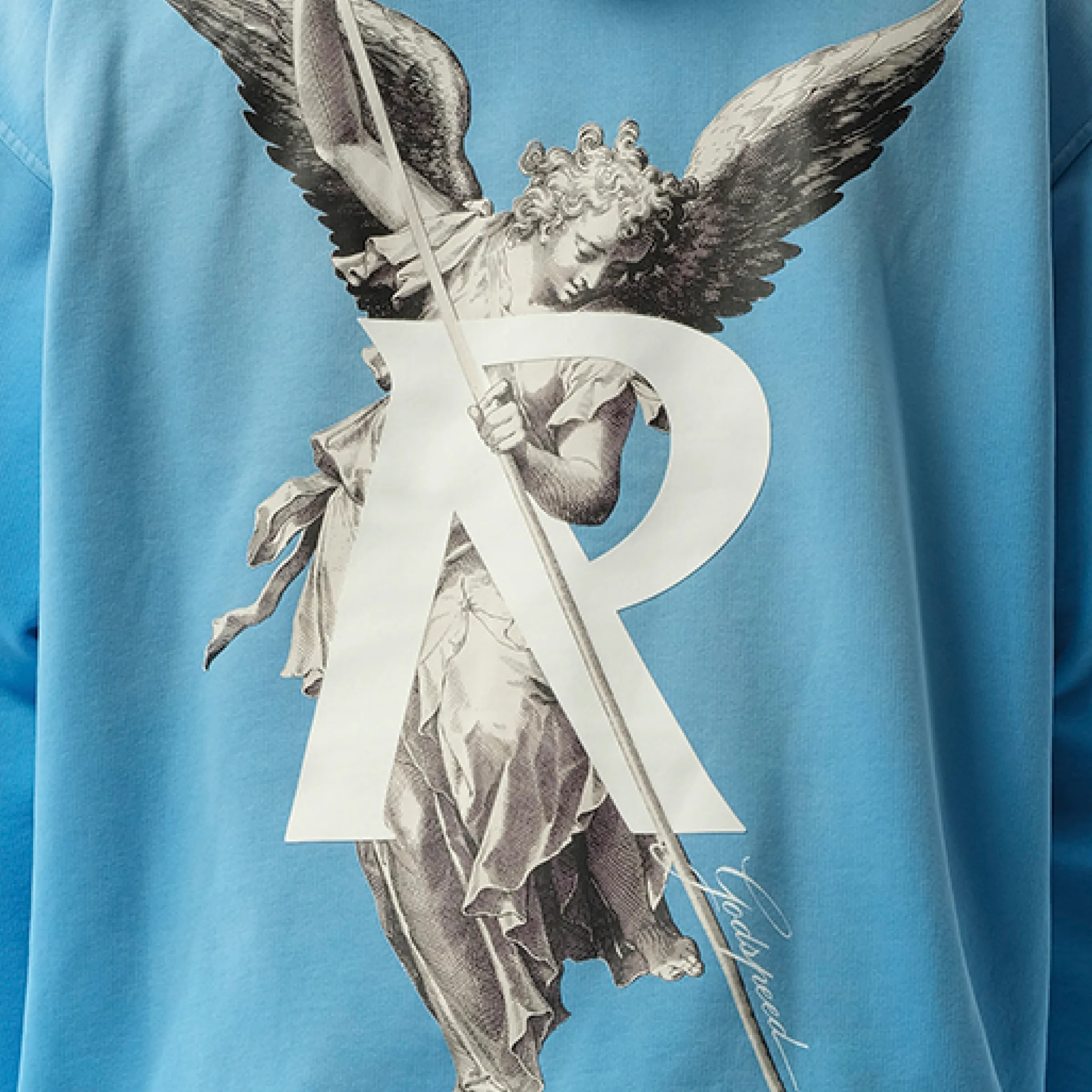 Archangel Hoodie in Electric Blue sold by MARAIS product image thumbnail 3