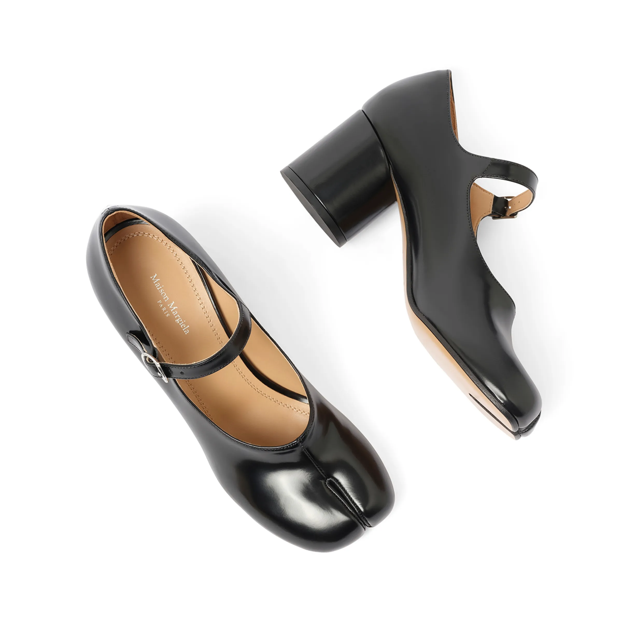 Tabi Mary Jane 6cm Heel in Black sold by MARAIS product image thumbnail 4