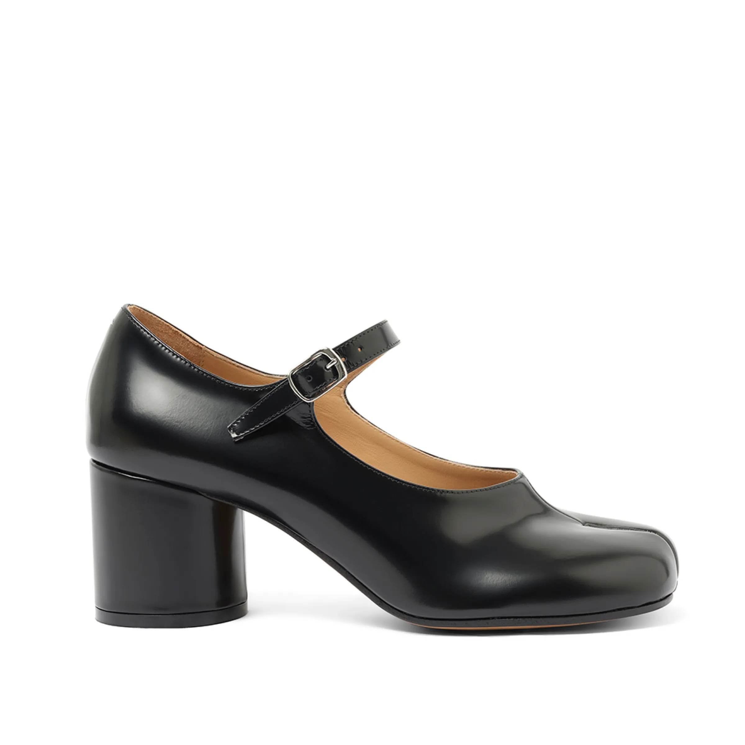 Tabi Mary Jane 6cm Heel in Black sold by MARAIS