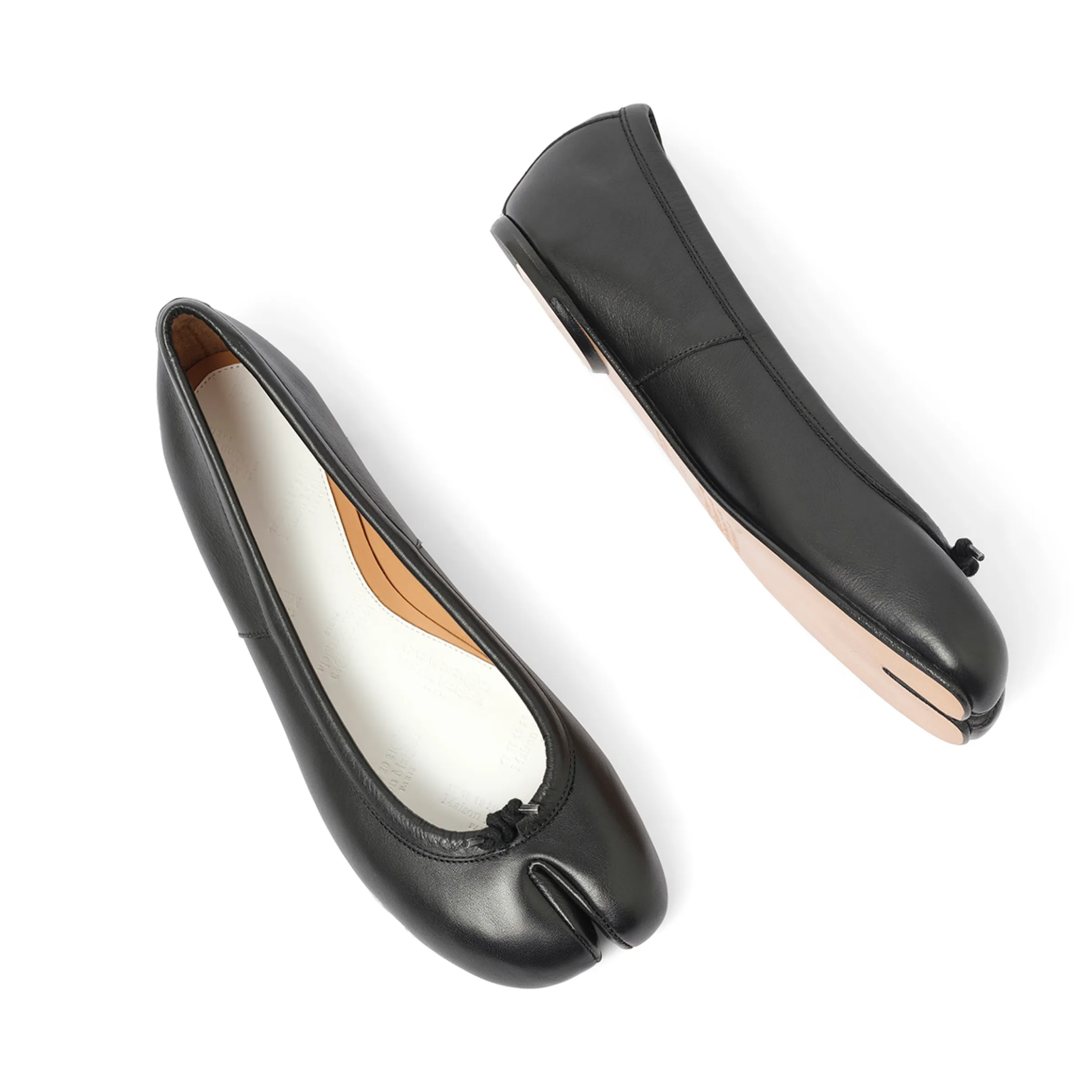 Tabi Flat Ballerina in Black sold by MARAIS product image thumbnail 4