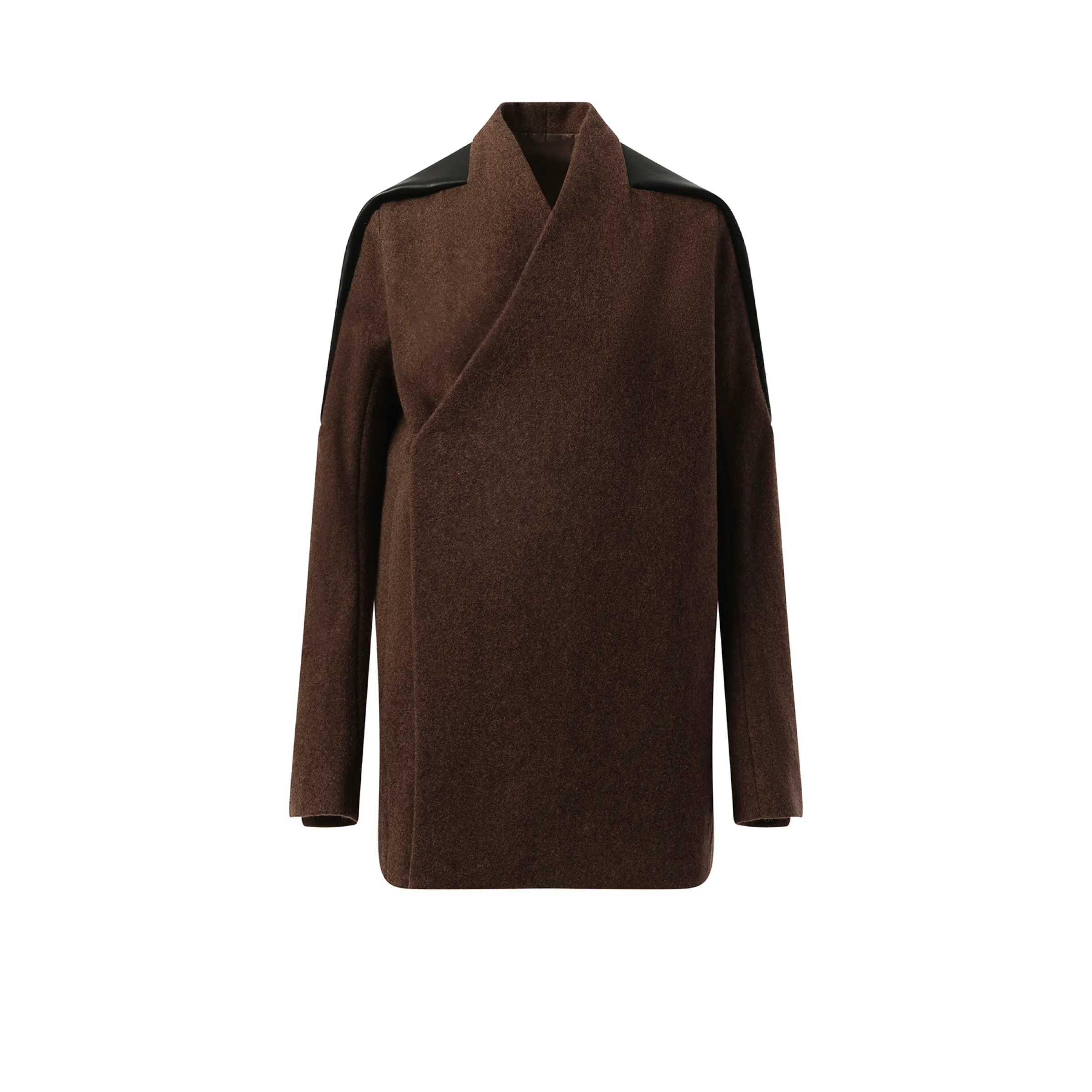 Officer Jacket in Brown/Black/Thulian sold by MARAIS product image thumbnail 2