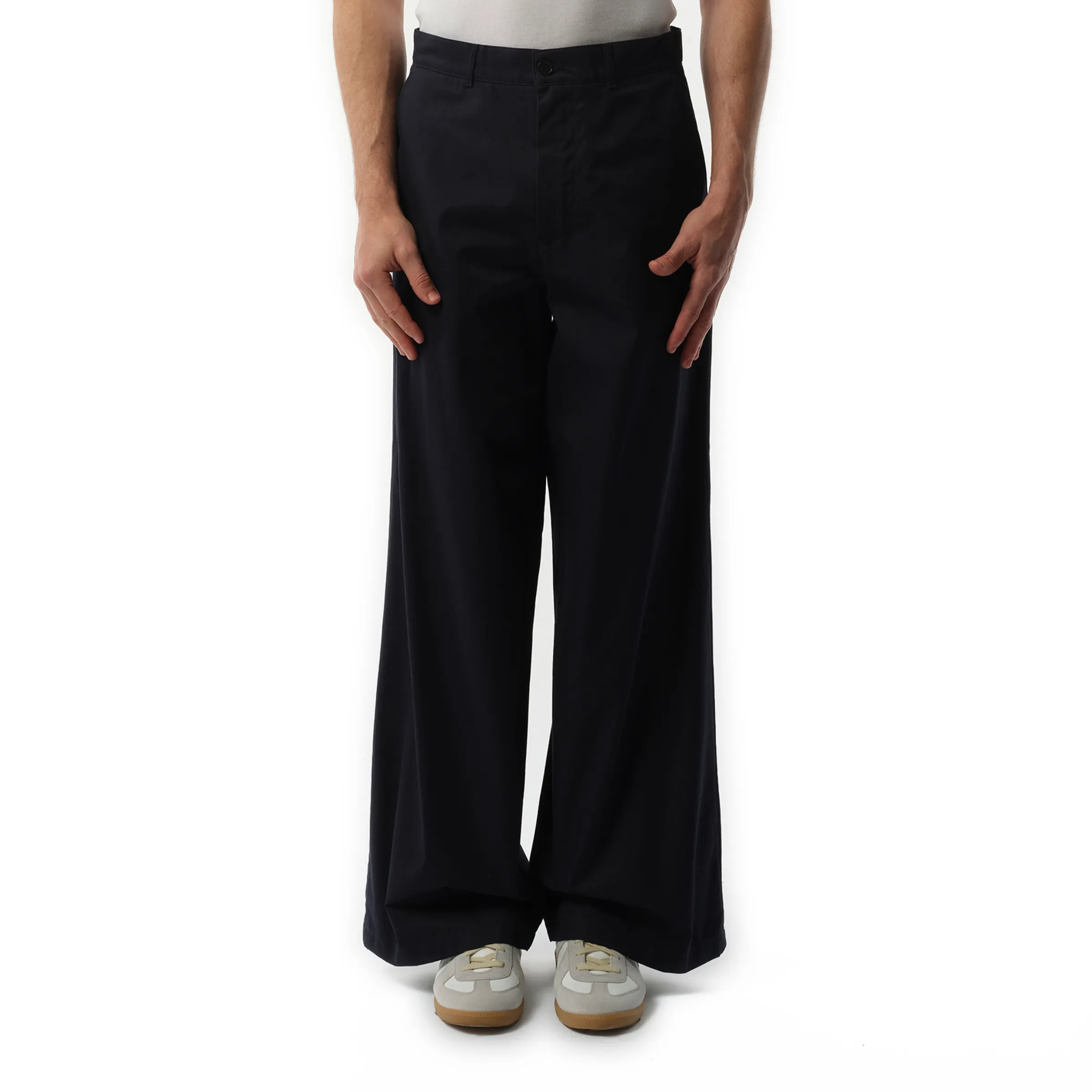 Baggy Pants in Navy sold by MARAIS