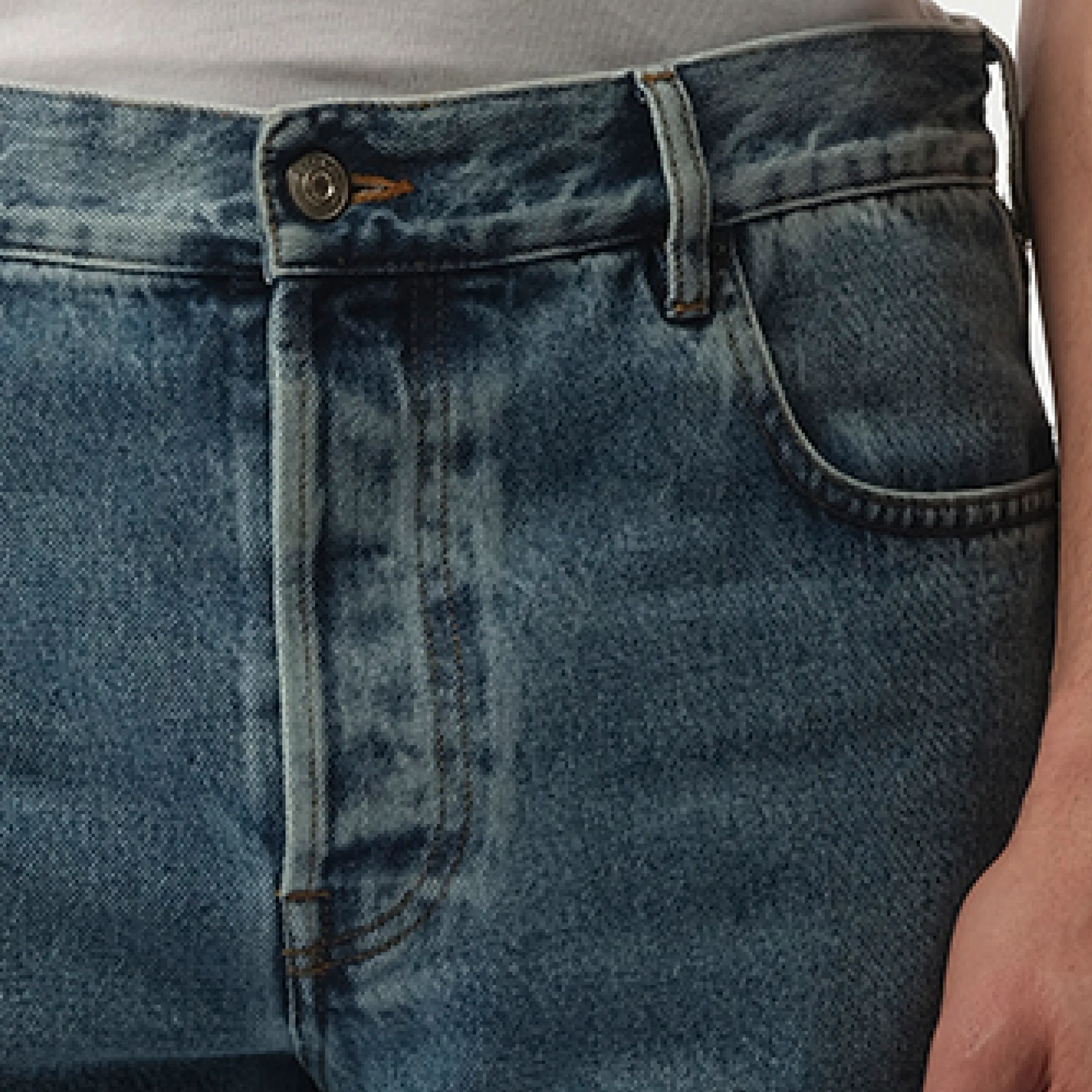 Boot Cut Jeans in Blue sold by MARAIS product image thumbnail 2