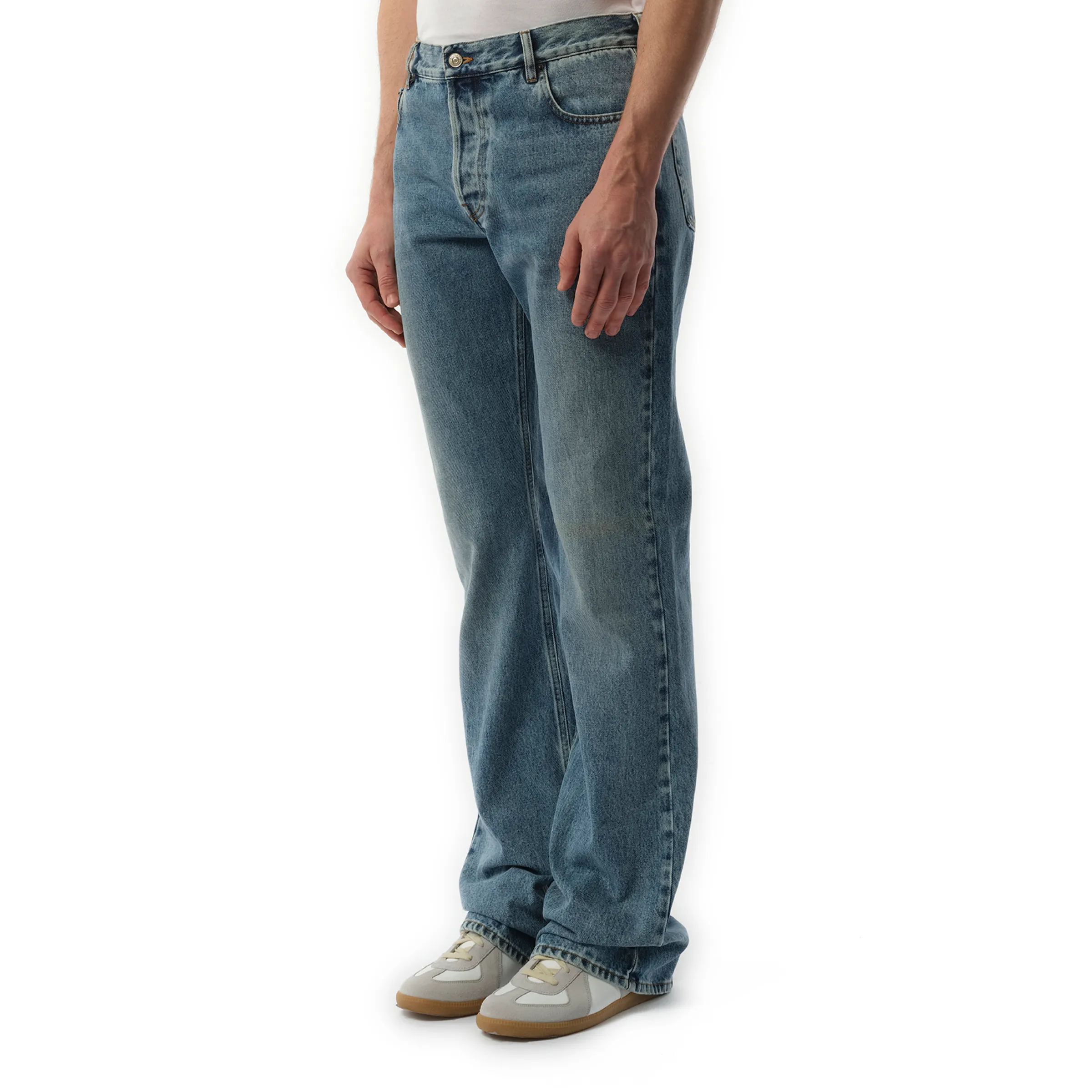 Boot Cut Jeans in Blue sold by MARAIS product image thumbnail 5