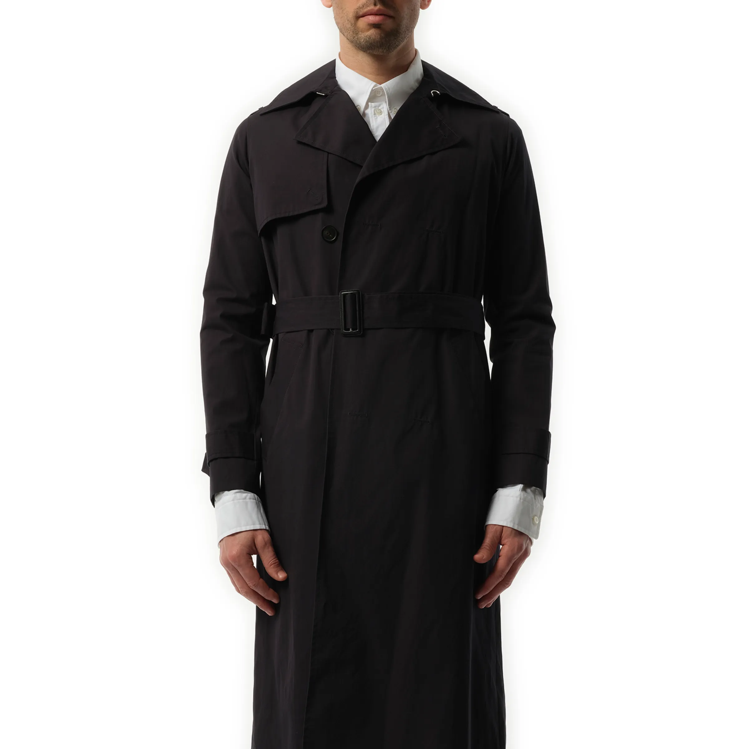 Cotton Trench Coat in 8064 sold by MARAIS