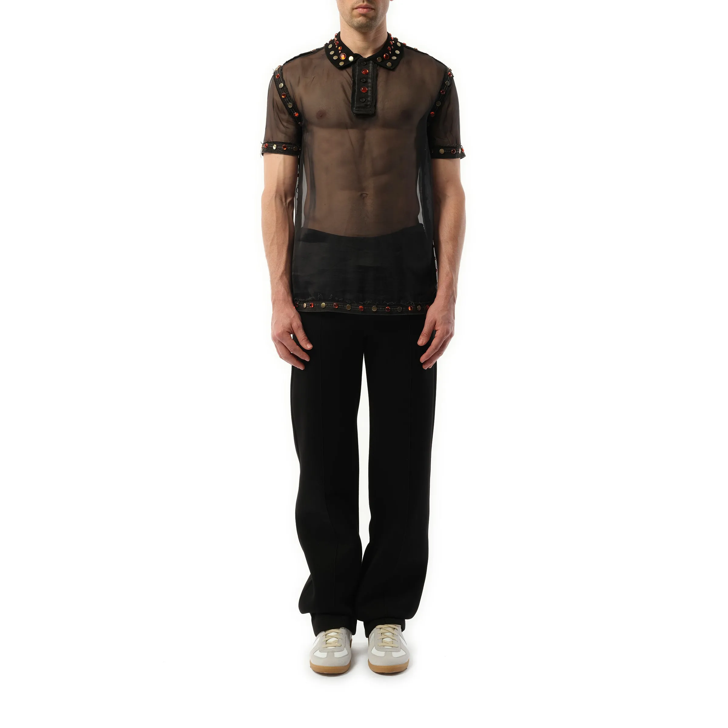 Polo in Black sold by MARAIS product image thumbnail 4