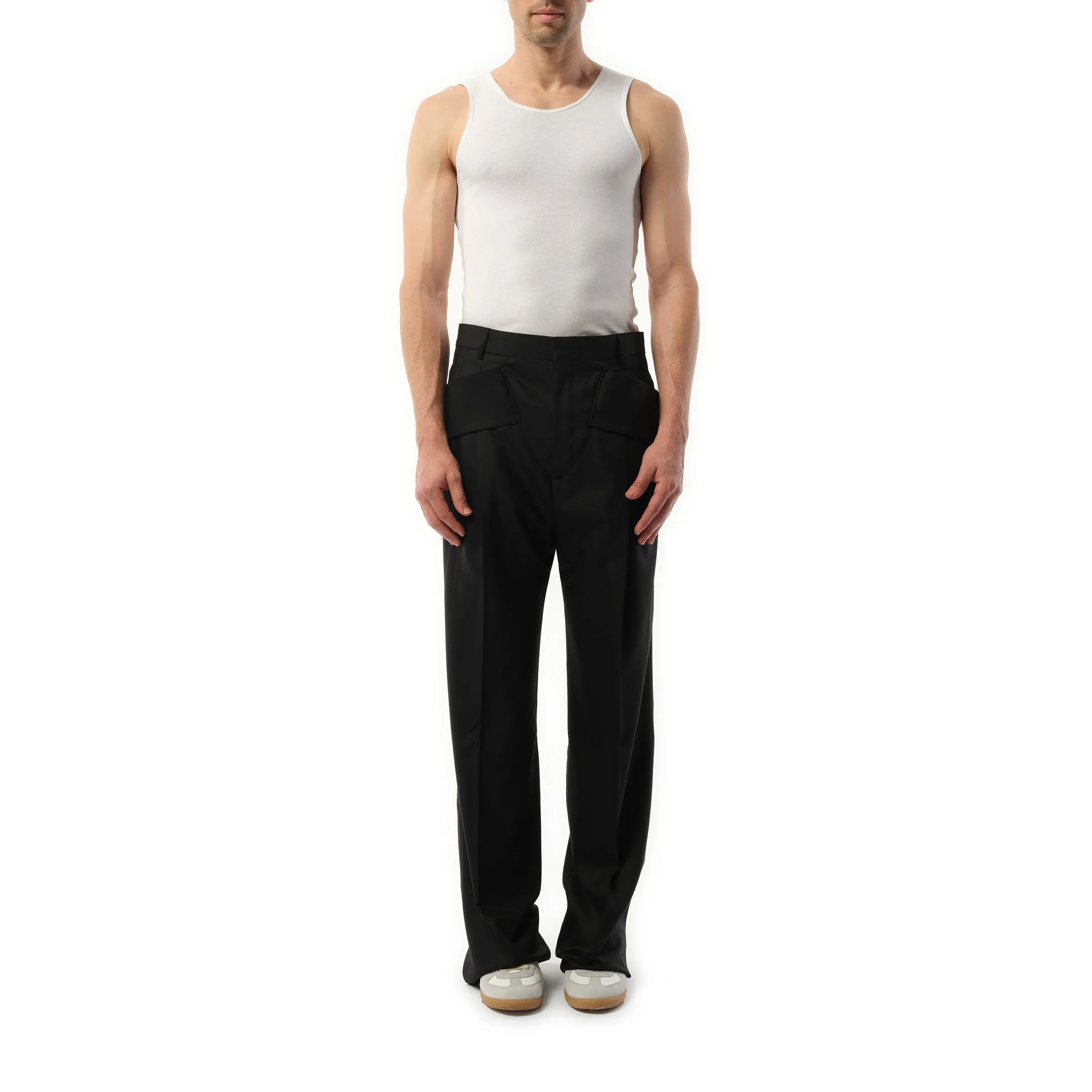 Podium Pants in Black sold by MARAIS product image thumbnail 4