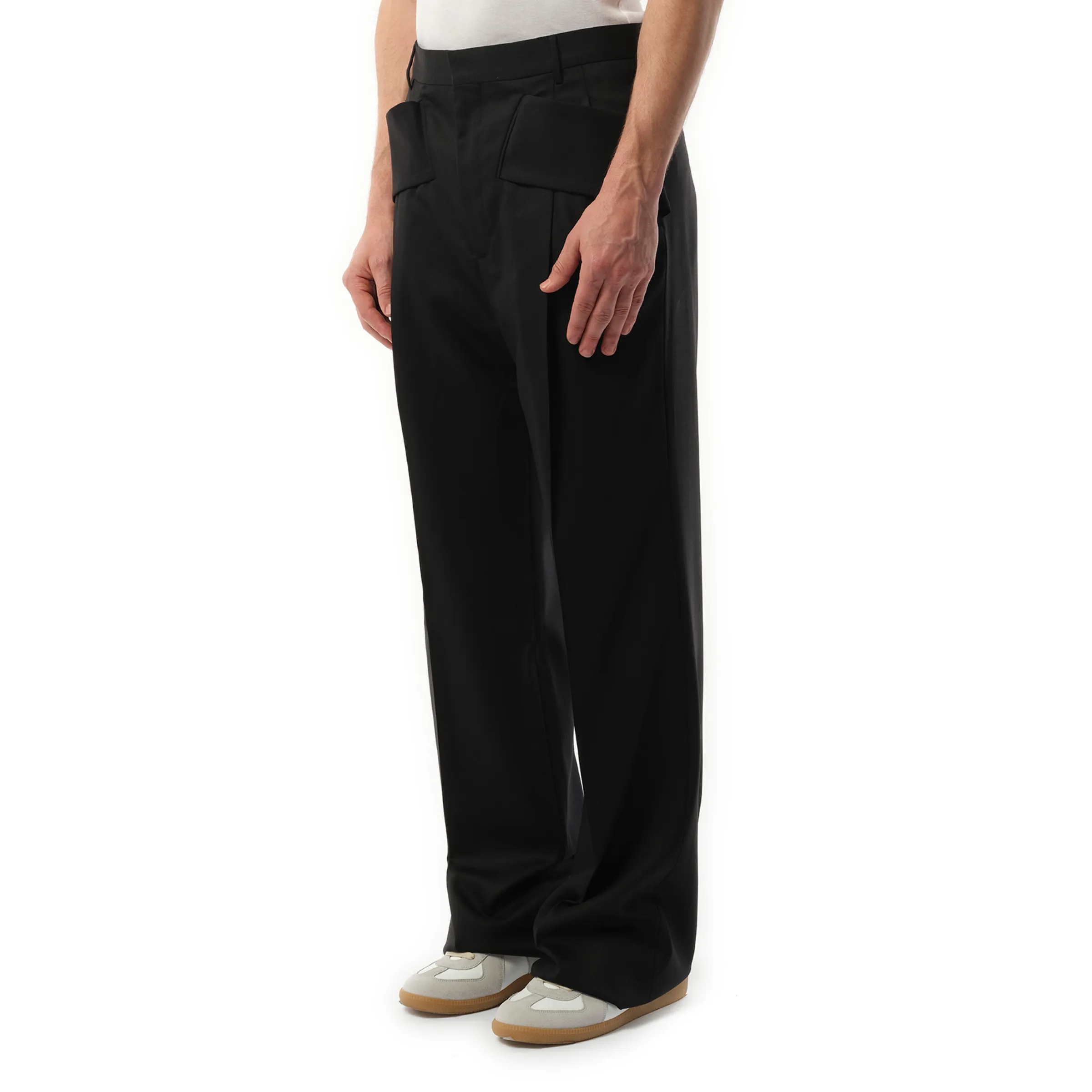 Podium Pants in Black sold by MARAIS product image thumbnail 5