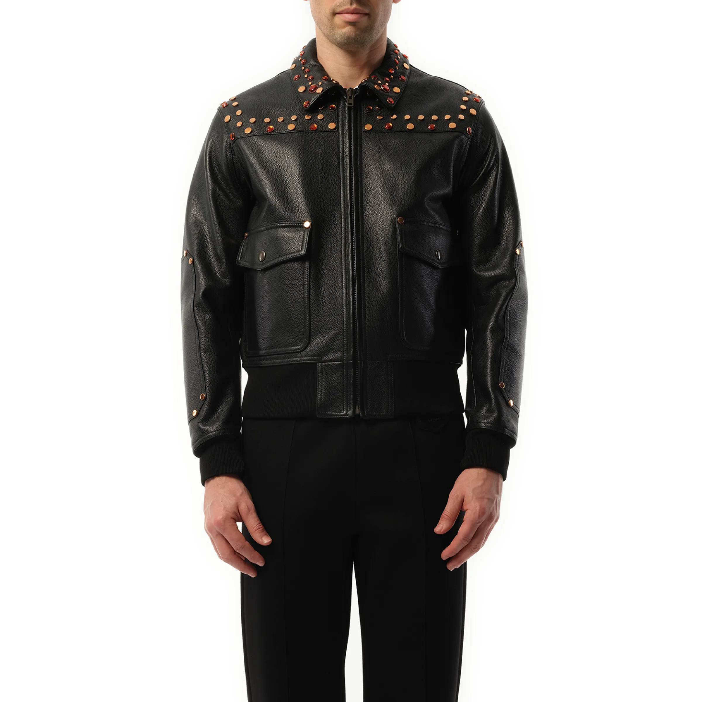 Jacket in Black sold by MARAIS