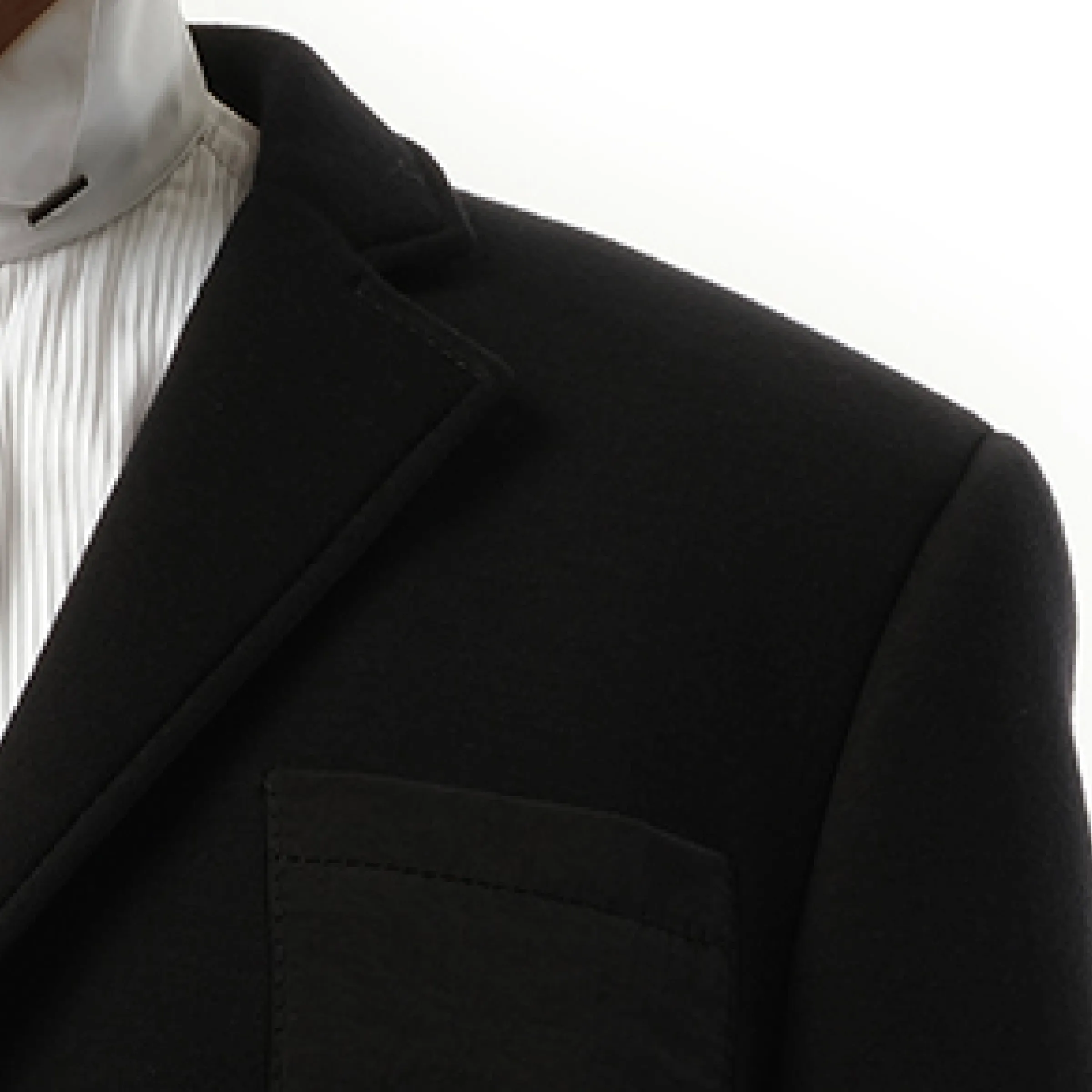 Bonded Suit Jacket in Black sold by MARAIS product image thumbnail 2