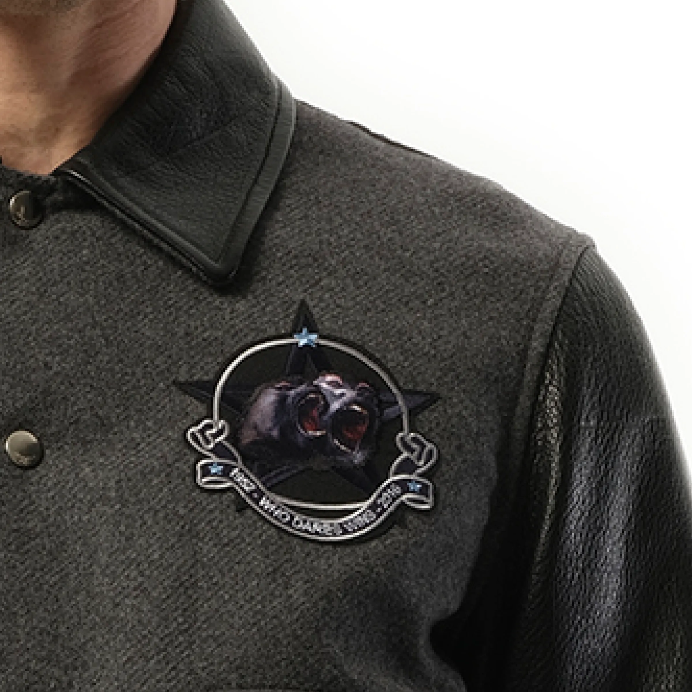 Leather Jacket in Black sold by MARAIS product image thumbnail 2