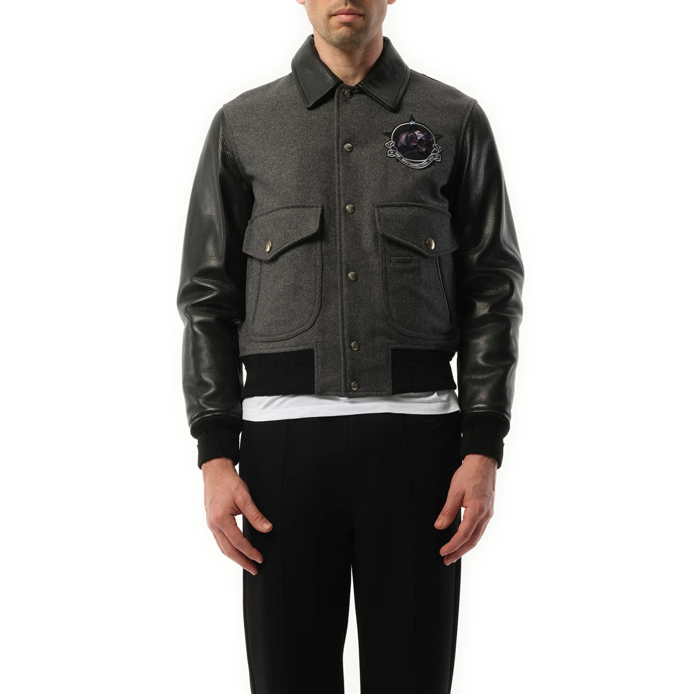 Leather Jacket in Black sold by MARAIS