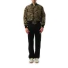 Podium Dollar Bomber Jacket in Khaki sold by MARAIS