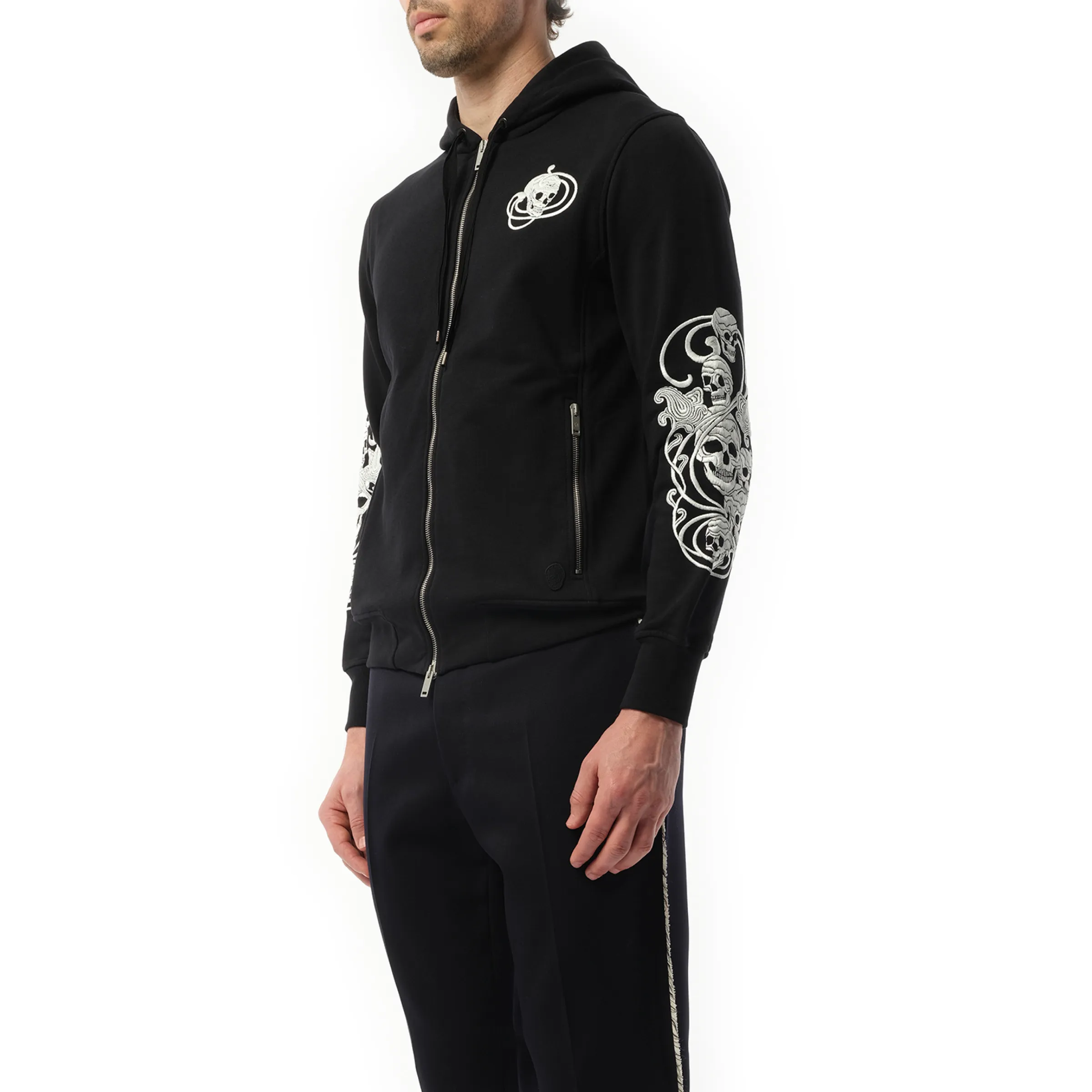 Emb Hoodie in Black sold by MARAIS product image thumbnail 5